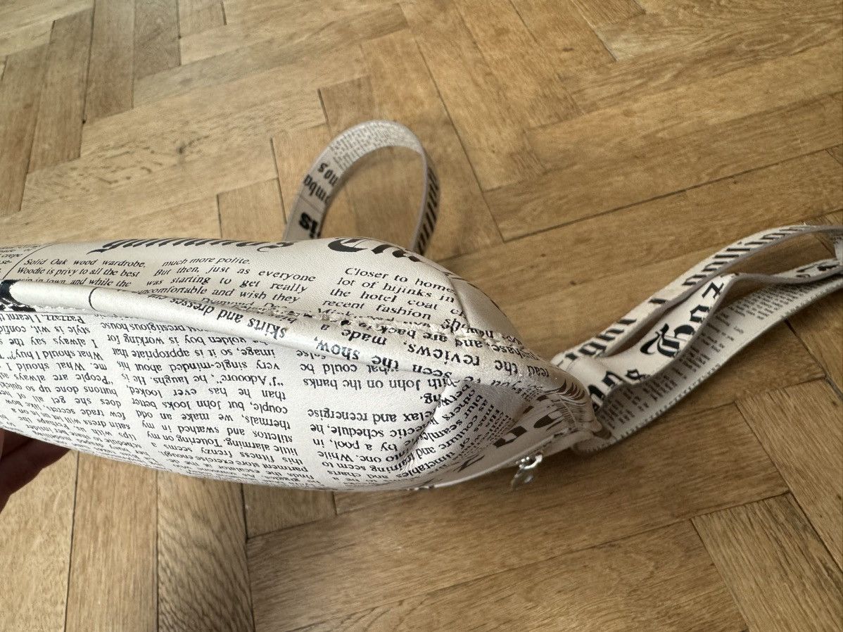 John Galliano Vintage Galliano Gazette Crossbody Leather Bag Size ONE SIZE - 3 Thumbnail