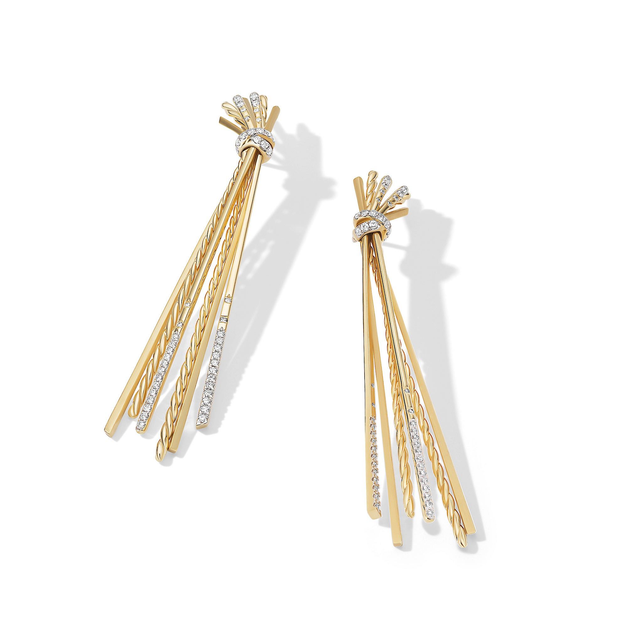 David Yurman o1w1db10526 E16894D/Size 7/Angelika Drop Earrings in Golden Size ONE SIZE - 2 Thumbnail