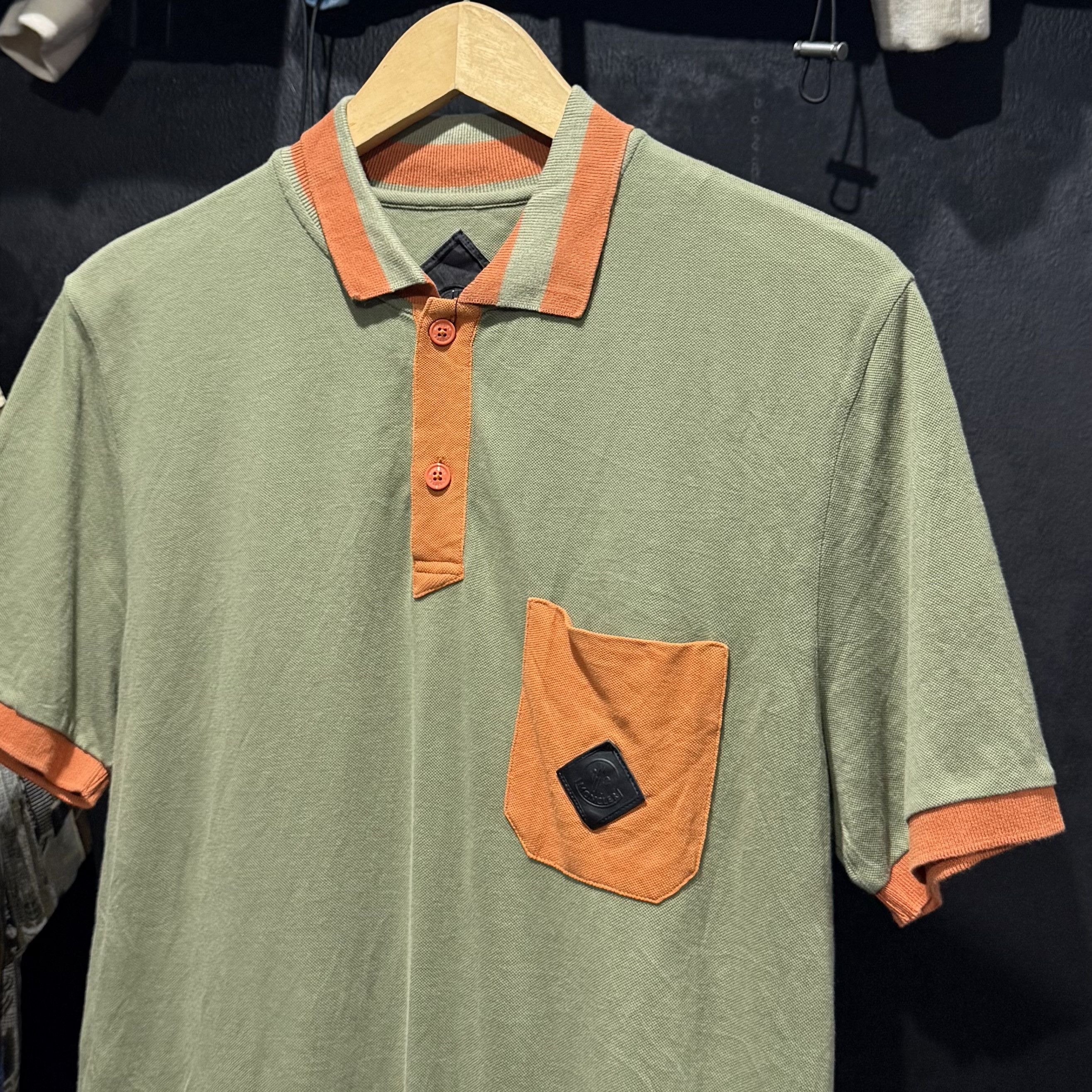 Moncler Moncler Polo Shirt Size US S / EU 44-46 / 1 - 2 Thumbnail