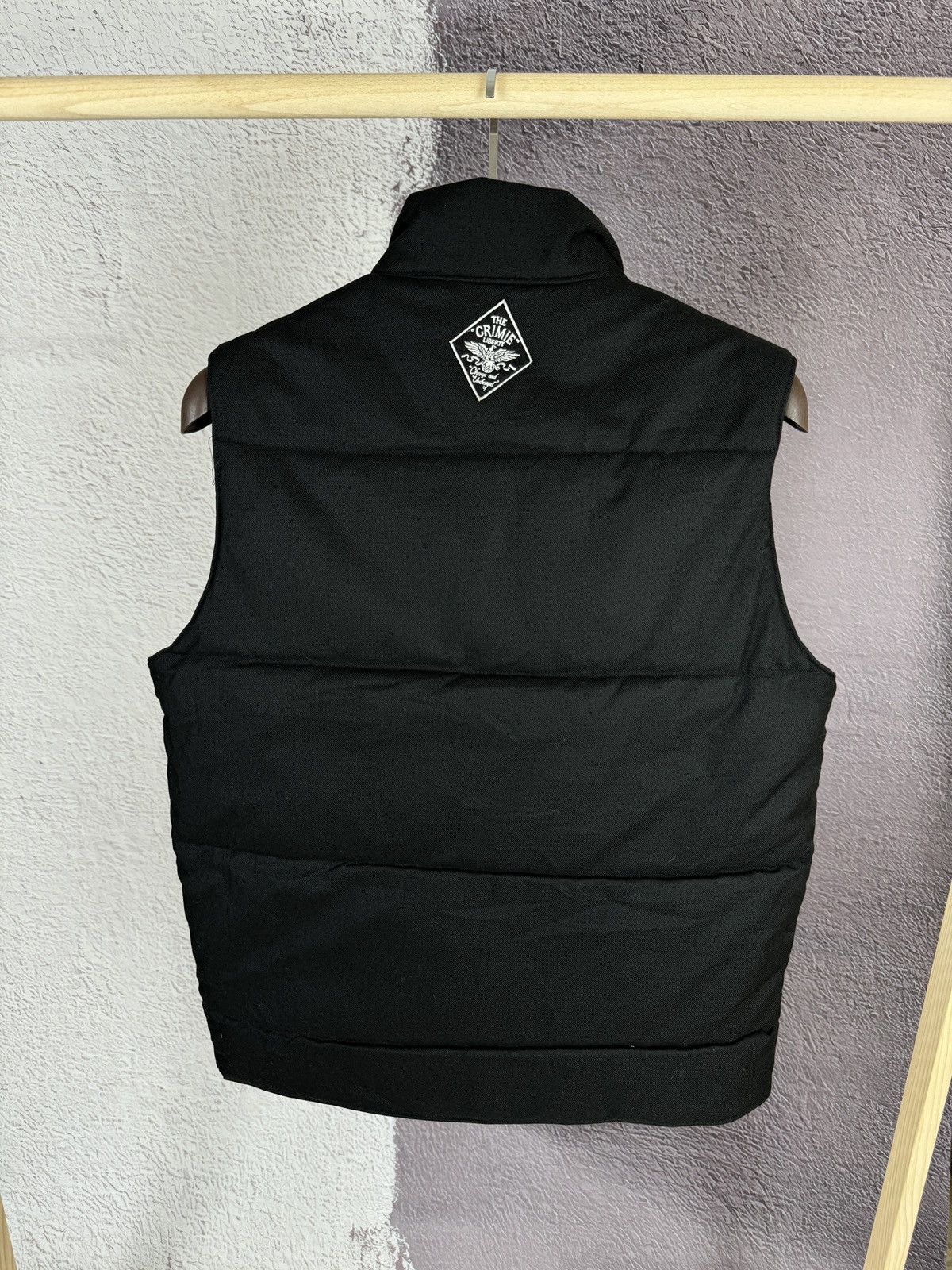 Japanese Brand The Crimie Liberty Thinsulate black vest made in Japan L Size US L / EU 52-54 / 3 - 3 Thumbnail