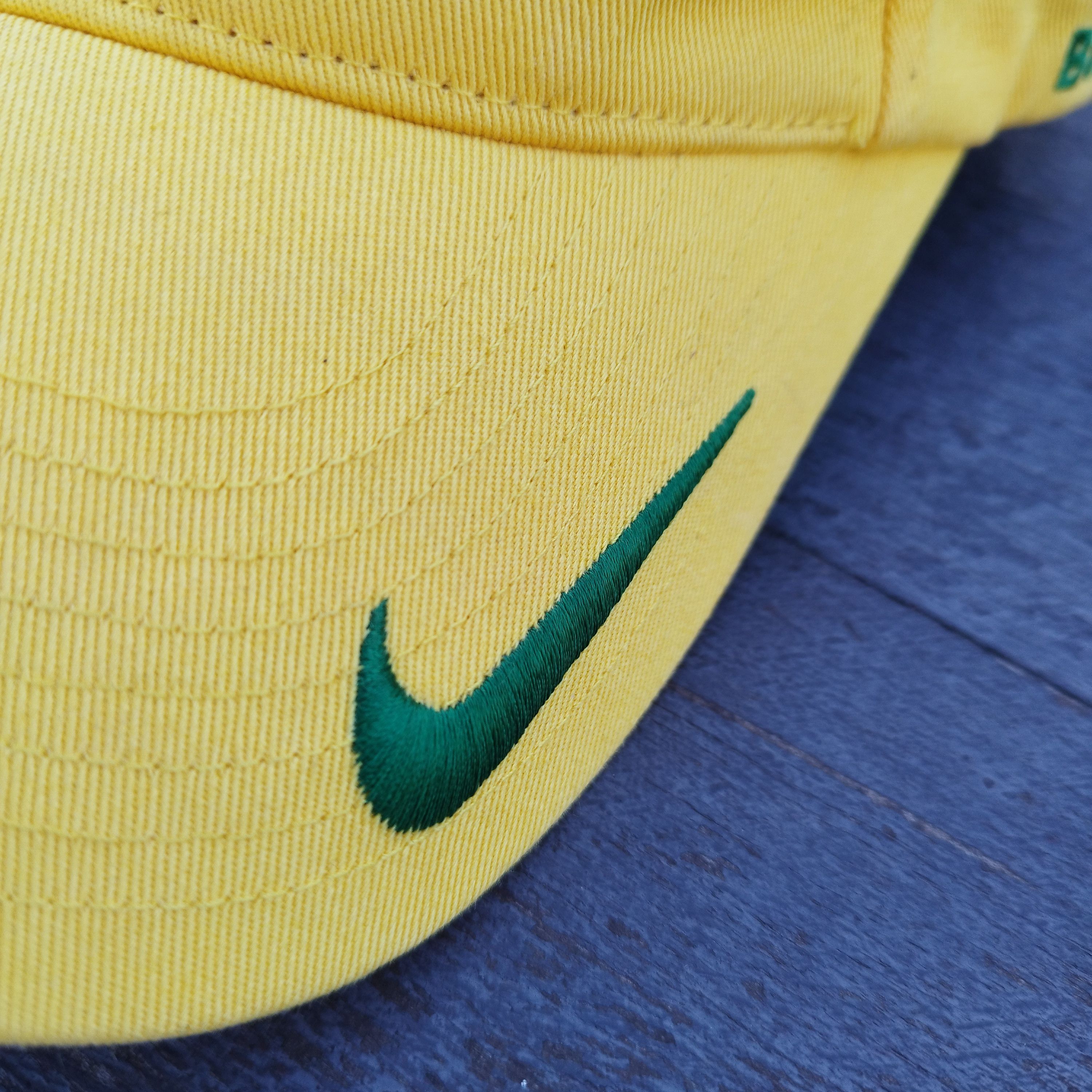 Nike Vintage Y2K Nike Brasil CBF National Team Heritage Cap Size ONE SIZE - 5 Thumbnail