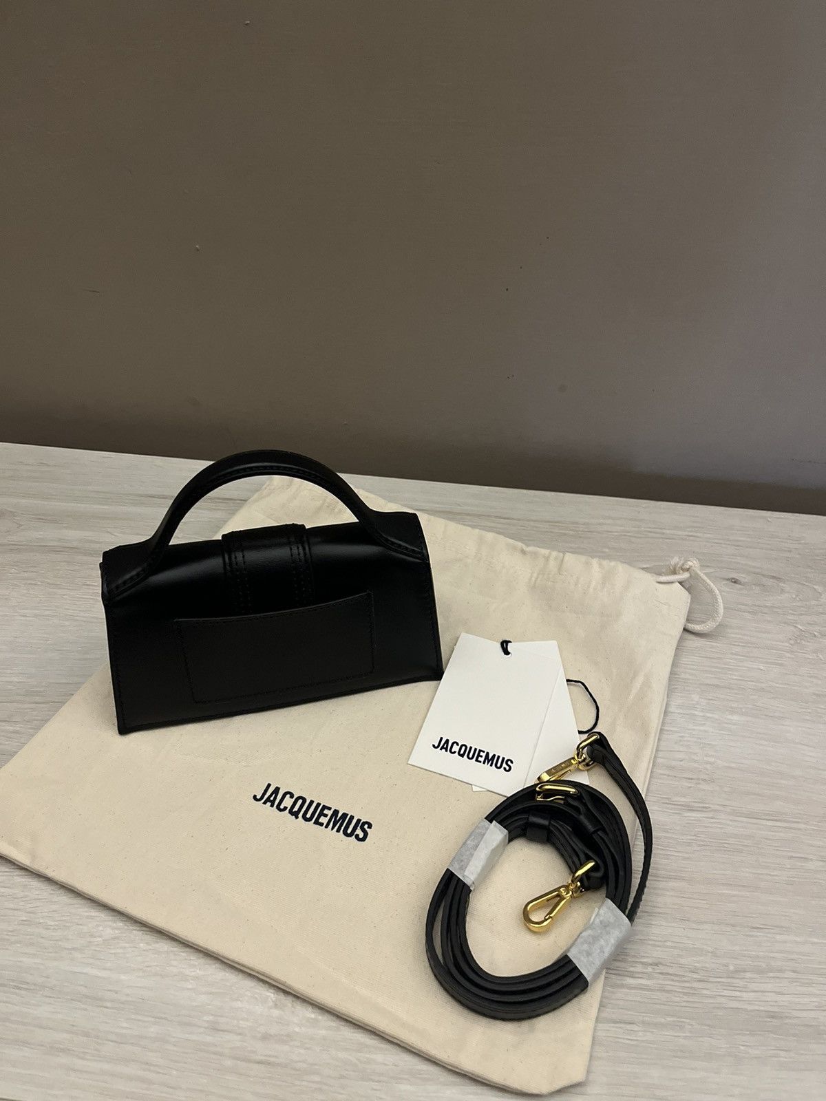 Jacquemus Jacquemus bambino mini black Size ONE SIZE - 3 Thumbnail