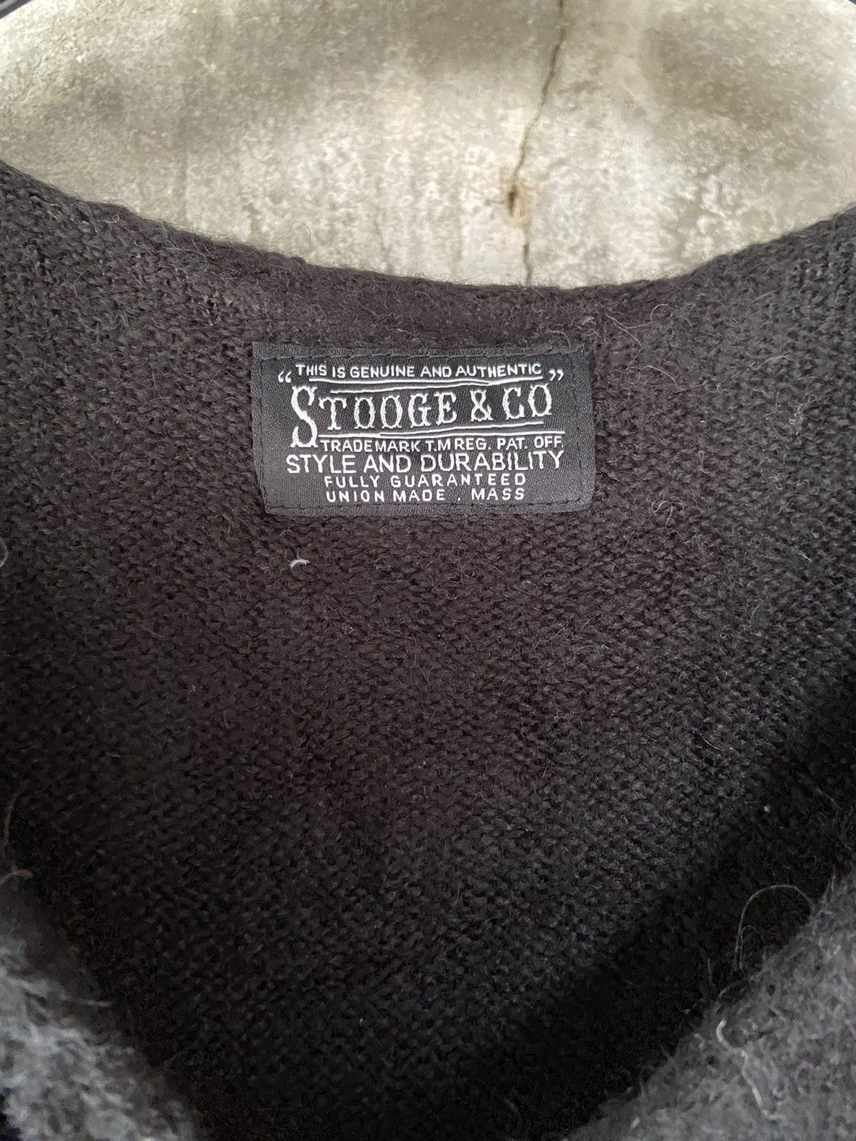 If Six Was Nine STOOGE & CO PUNK DISTRESSED STRIPED KNIT Size US M / EU 48-50 / 2 - 10 Thumbnail