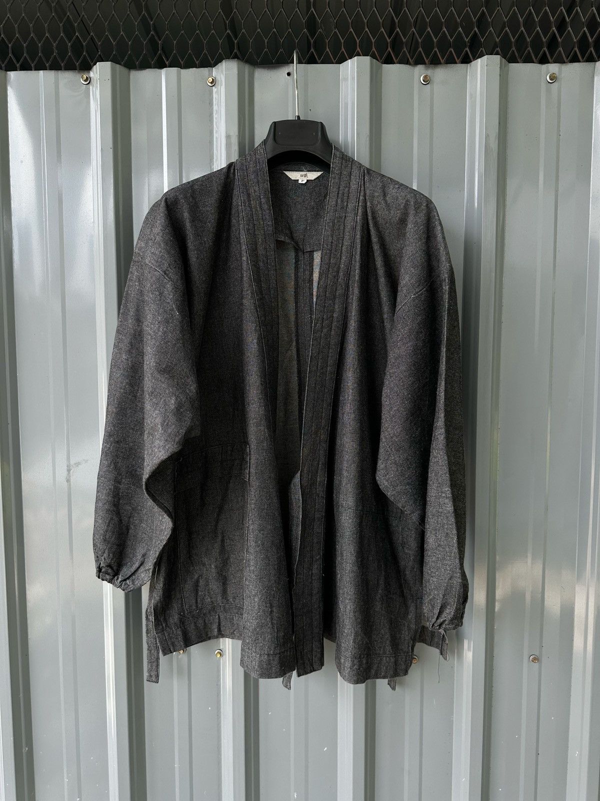 image of Blue Blue Japan Kimono Cardigan Jacket Inspired Kapital And Visvim in Denim, Men's (Size Large)
