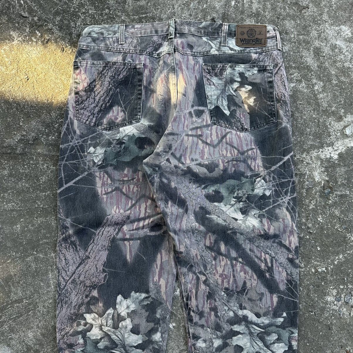 Carhartt × Realtree (38x29) Vintage Y2K Distressed Double Knee Realtree Camo Size US 38 / EU 54 - 3 Thumbnail