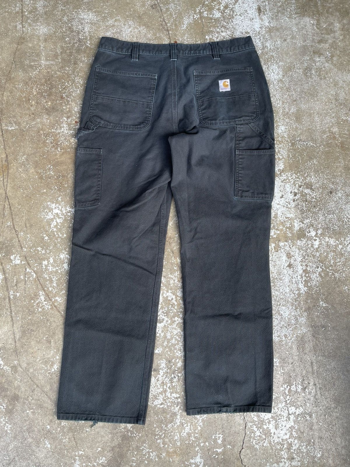Carhartt Vintage Carhartt Black Double Knee Workwear Pants Size US 36 / EU 52 - 3 Thumbnail