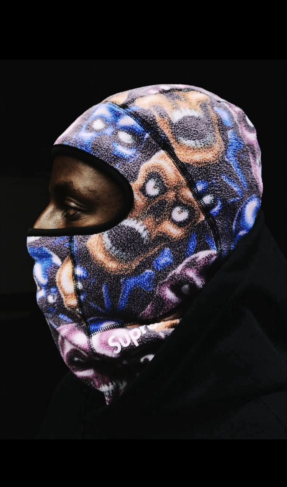 Supreme Supreme X Marmot Skull Pile Balaclava Size ONE SIZE - 5 Thumbnail