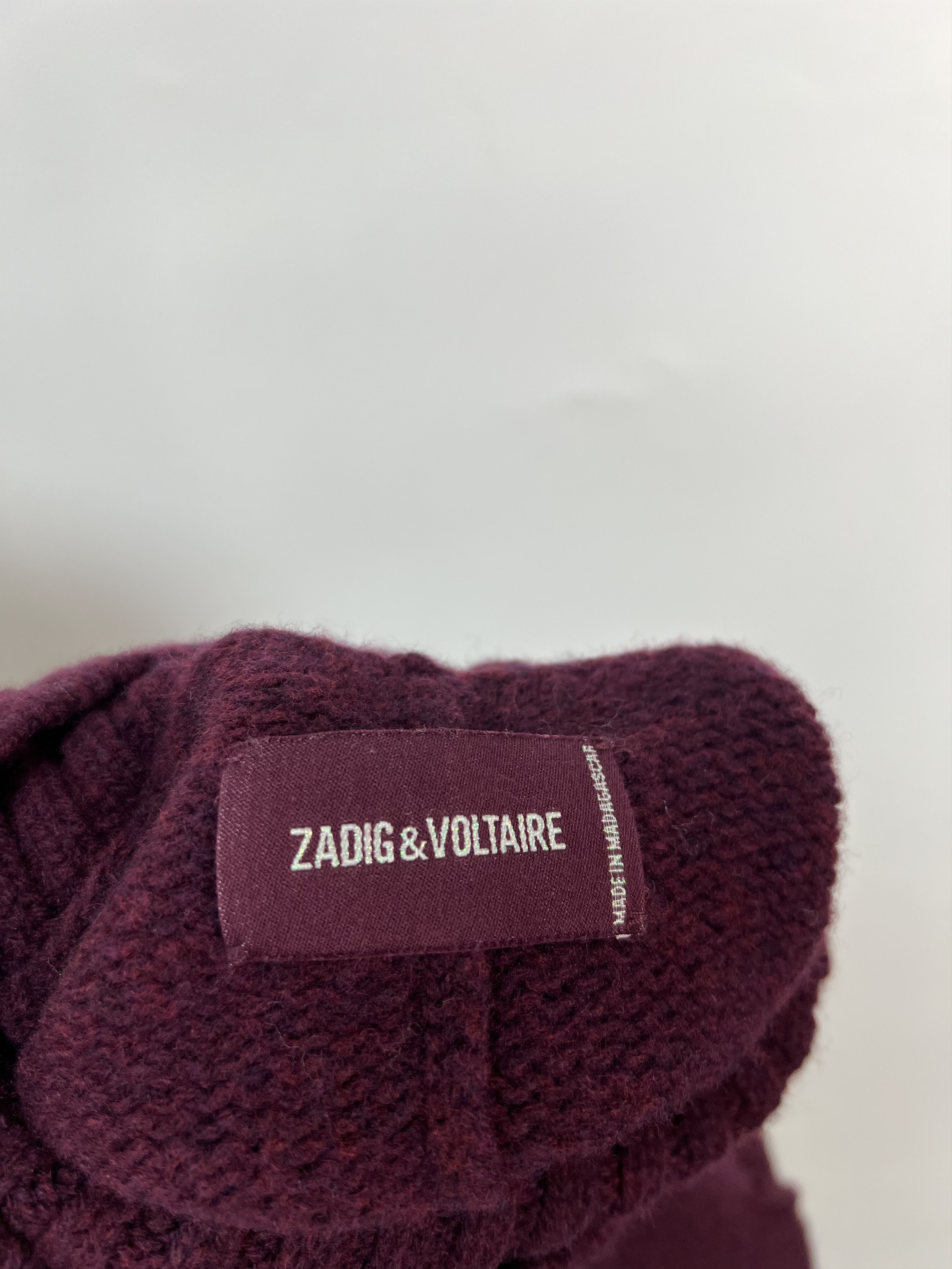 Zadig & Voltaire Zadig Voltaire Merino Wool Alpaca Turtleneck Sweater Size S / US 4 / IT 40 - 18 Thumbnail
