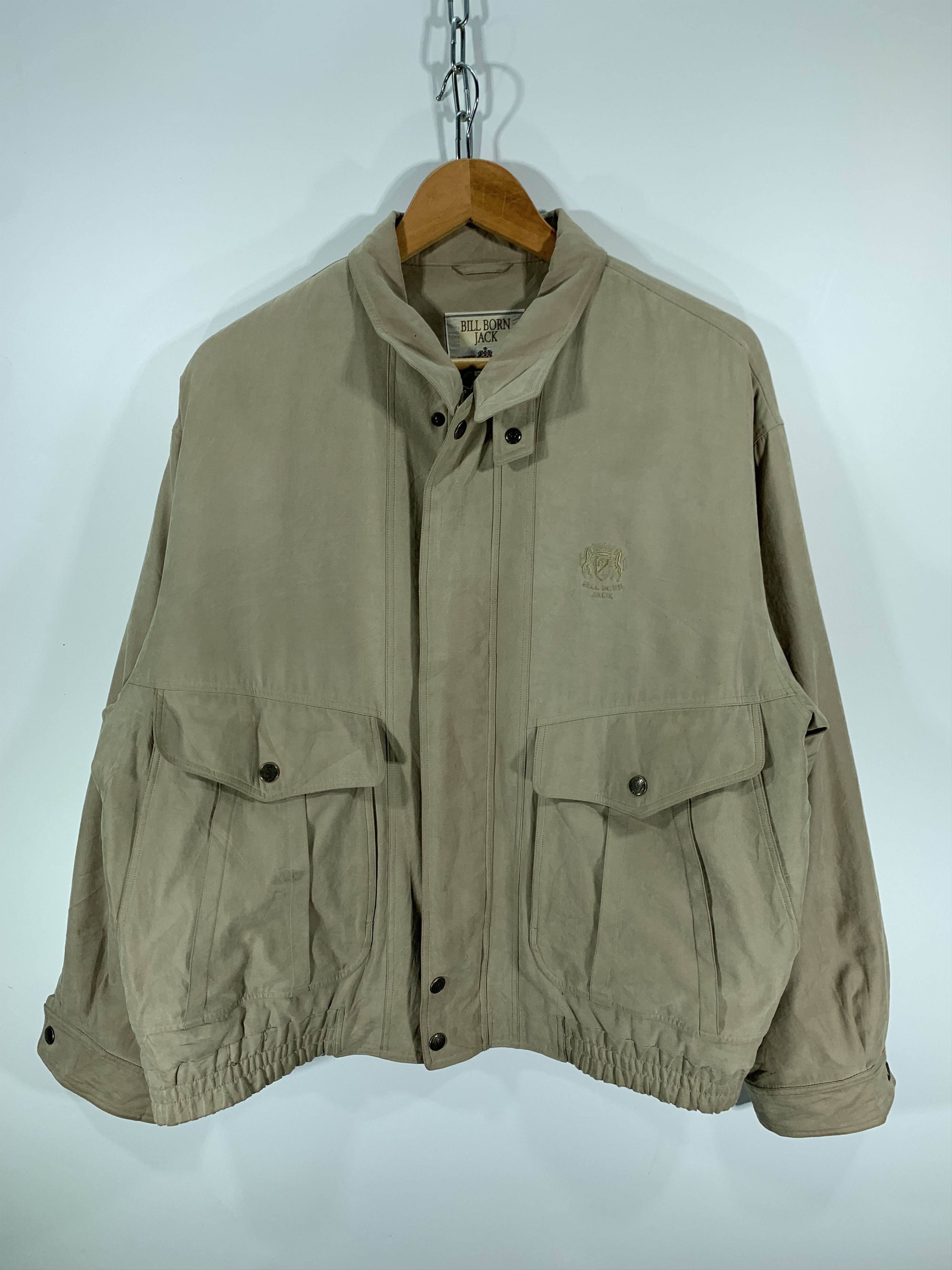 Japanese Brand × Vintage Vintage Bill Born Jacket Bomber Jacket Size US L / EU 52-54 / 3 - 1 Thumbnail