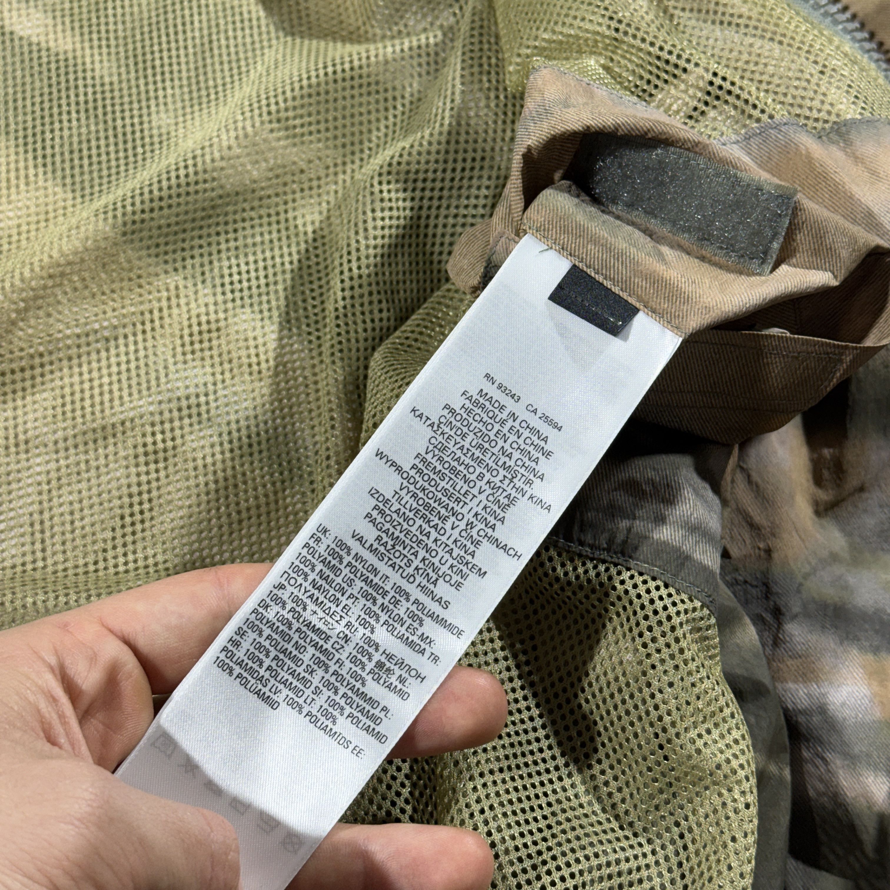 Diesel Neylon Diesel J-Warrett-CMF Camo Windbreaker Jacket Fits L Size US L / EU 52-54 / 3 - 7 Thumbnail