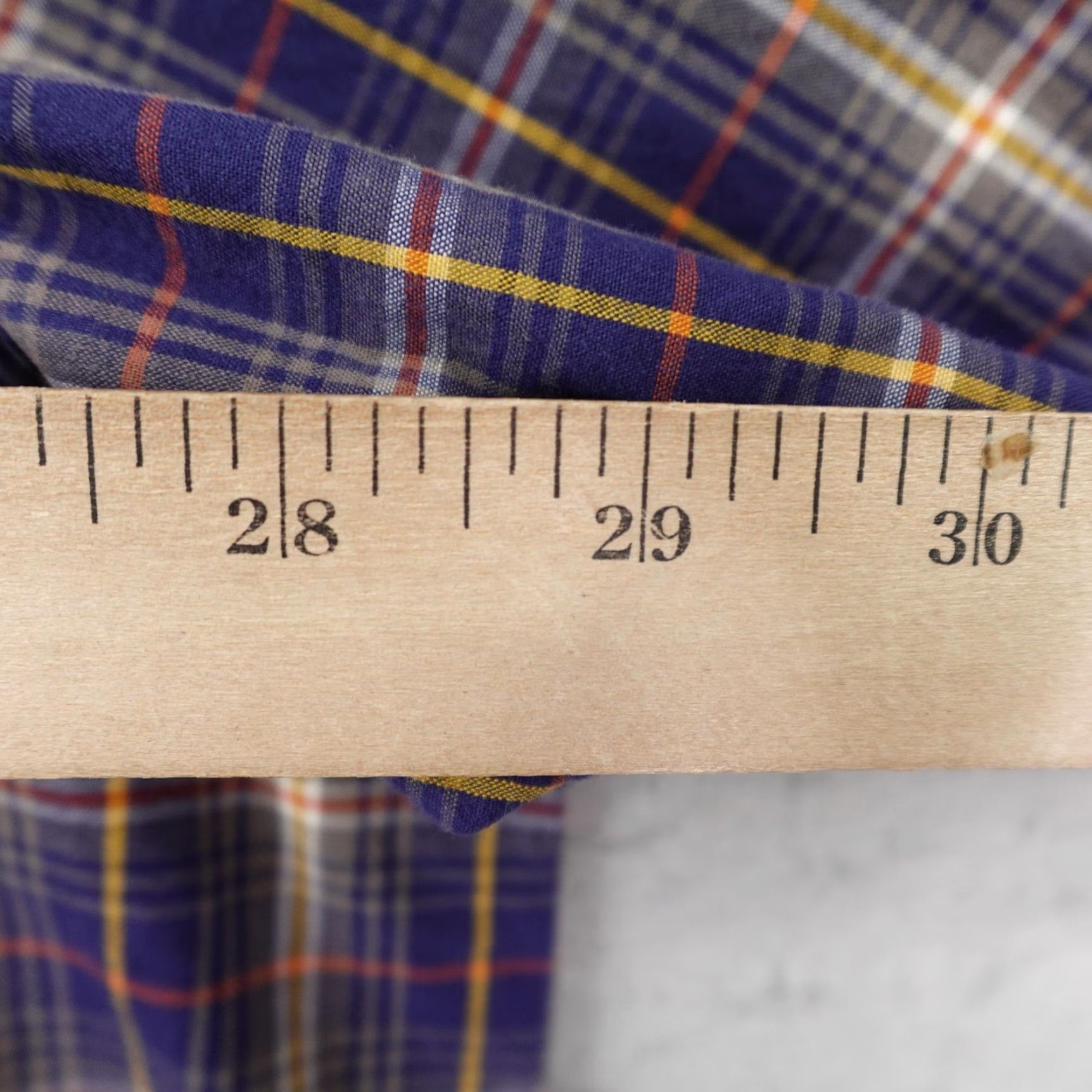 Vintage VINTAGE Big Mac Shirt Mens 2XL Tall Blue Orange Plaid Button-Up Work Utility Y2K Shirt Size US XXL / EU 58 / 5 - 6 Thumbnail