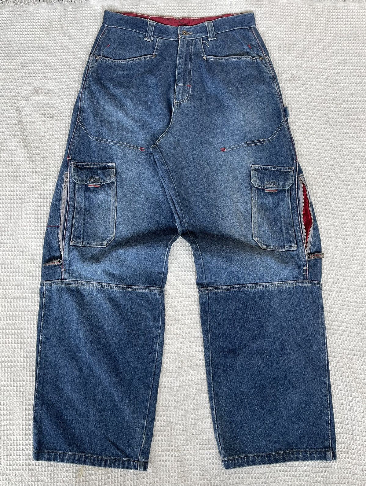 Vintage'90s🔥CHEVRE🔥HipHop Skateboard Baggy Jeans Cargo Pants