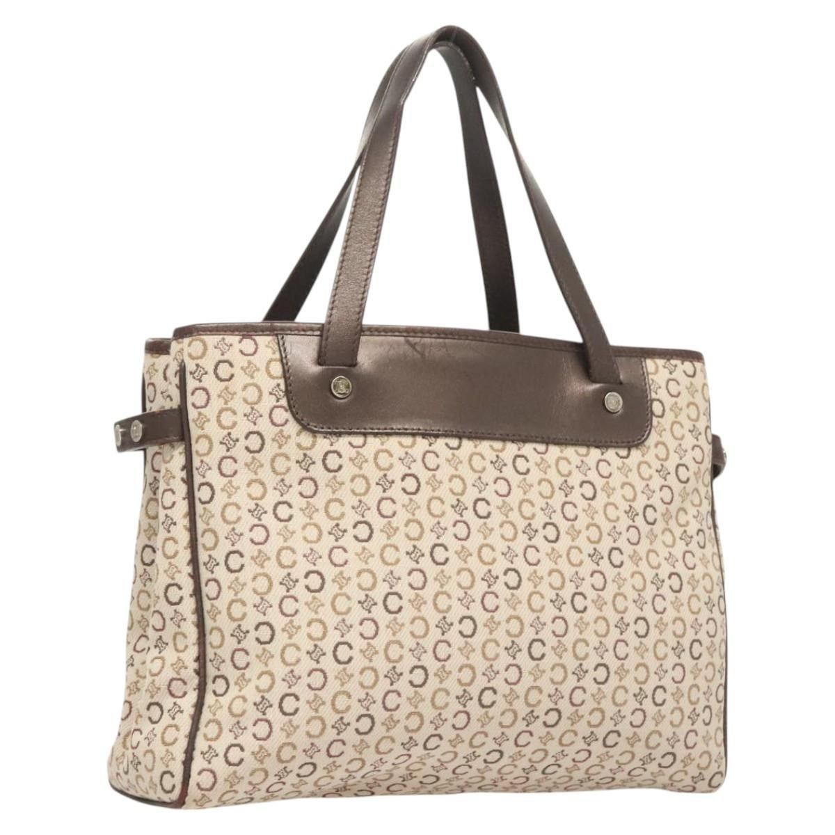 Celine Celine Vintage Macadam Handbag Canvas Size ONE SIZE - 1 Thumbnail
