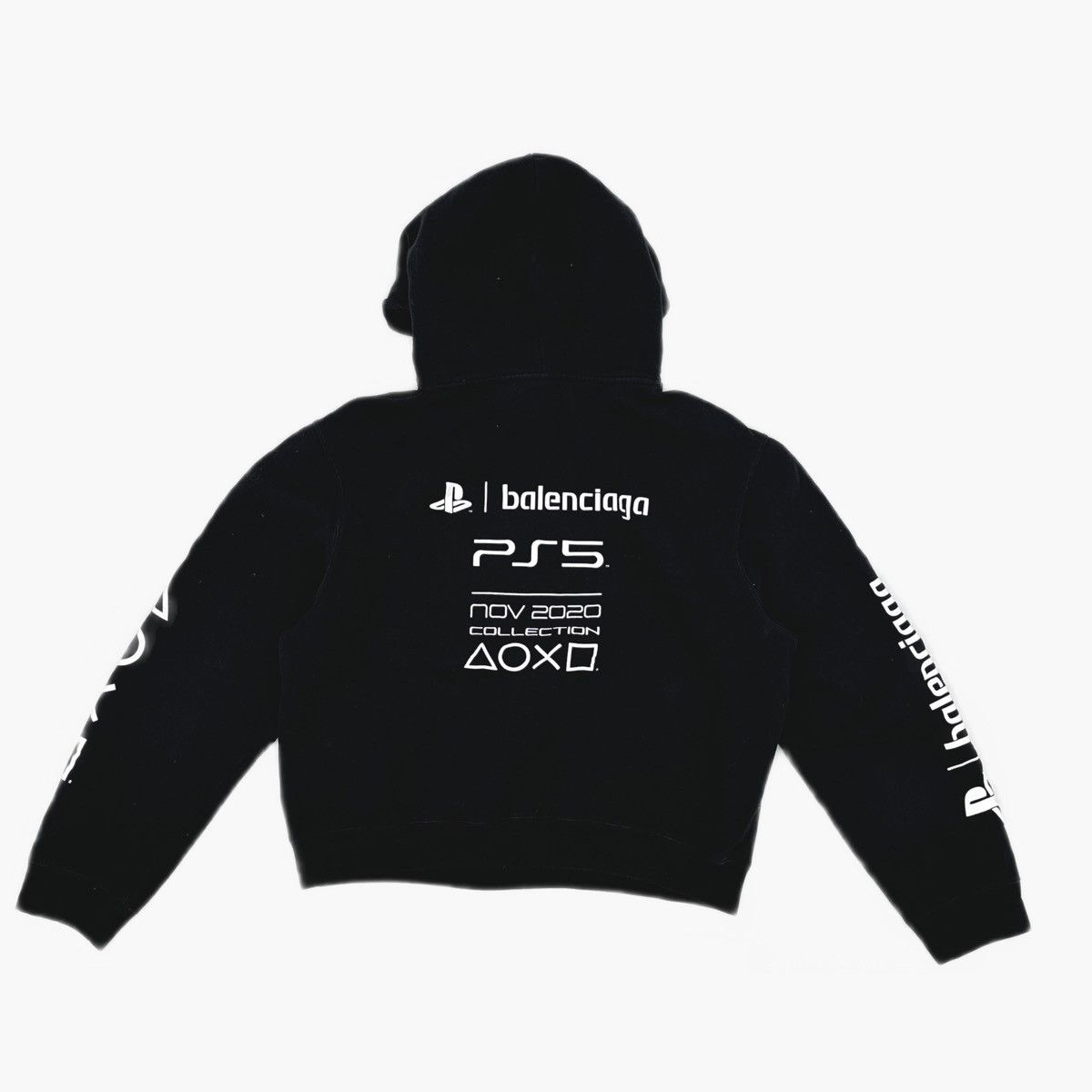 Balenciaga × Playstation Balenciaga x PlayStation 5 cotton hoodie Size L / US 10 / IT 46 - 2 Thumbnail