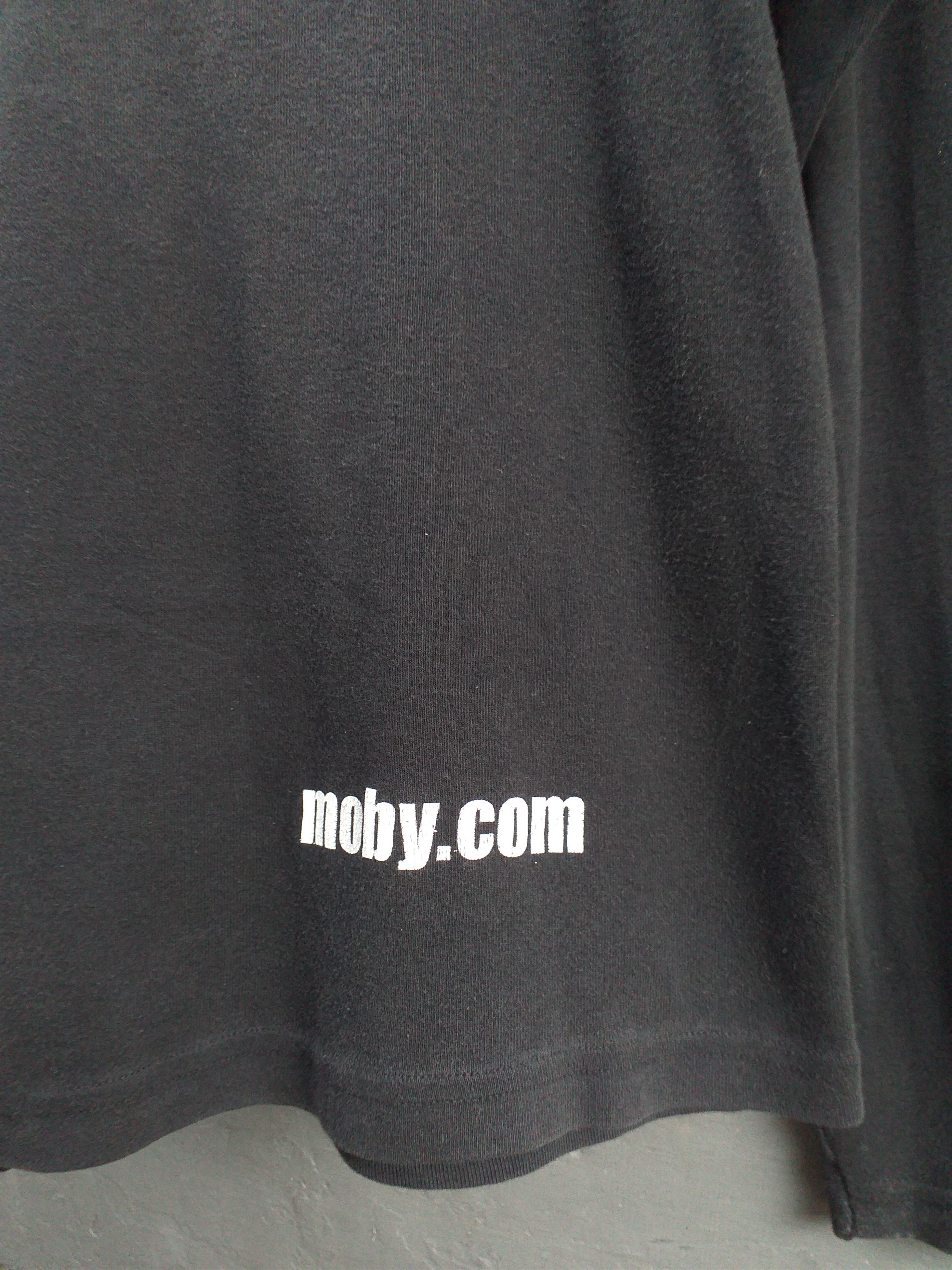 Band Tees Moby 18 American electronica BAnd T shirt Size US M / EU 48-50 / 2 - 4 Thumbnail