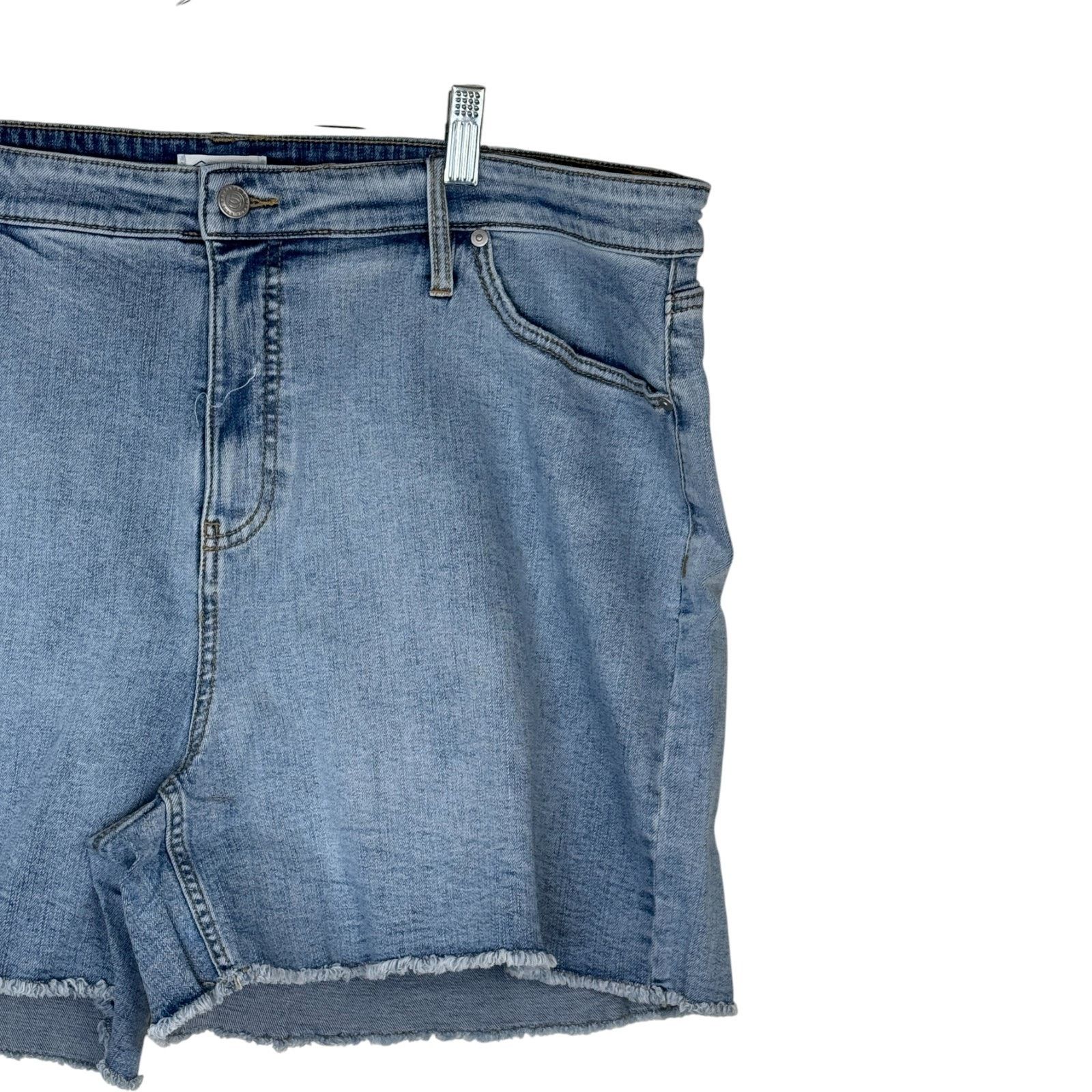 Other Candace Cameron Bure Denim Shorts Size 20WP Blue Size 42" / US 20 - 2 Thumbnail