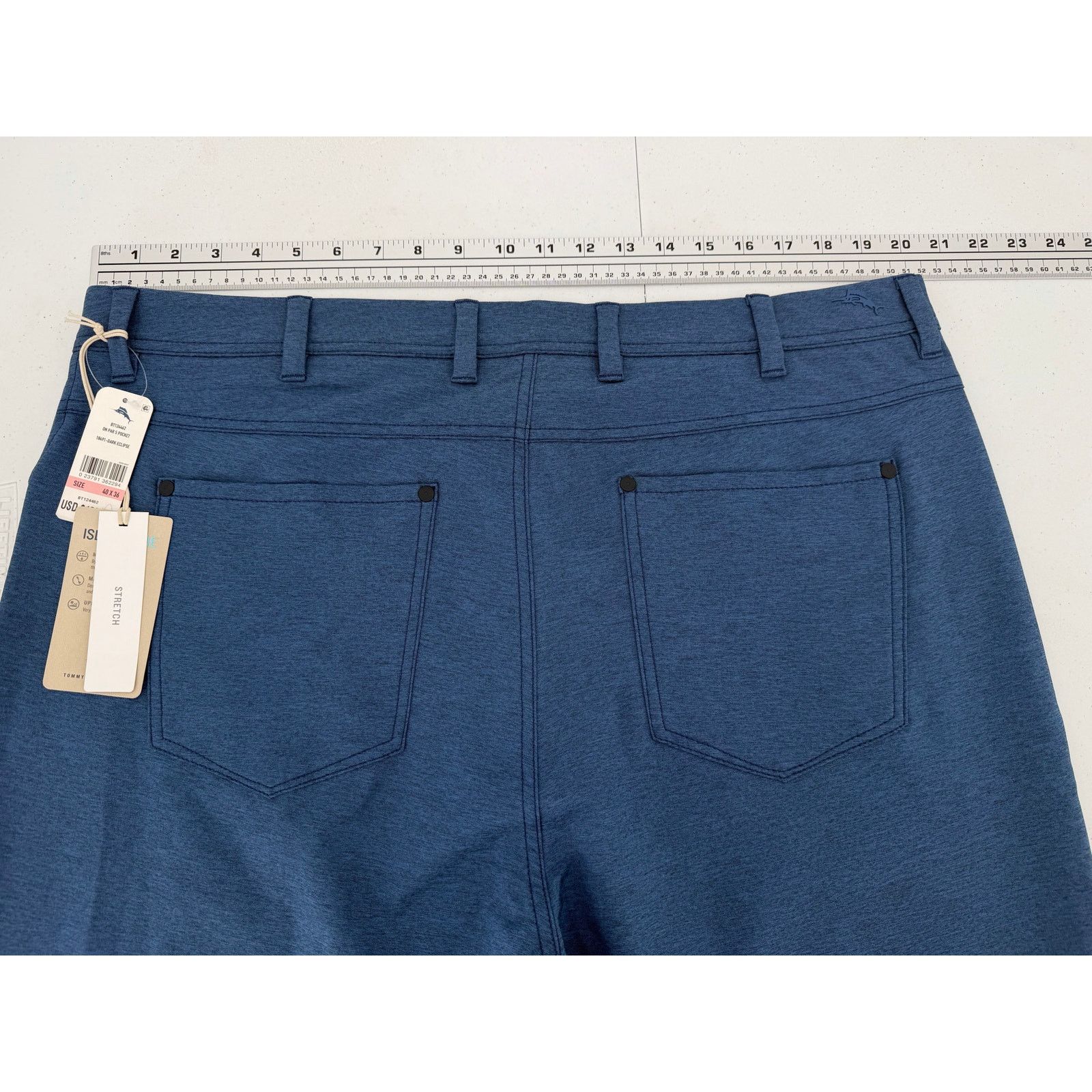Tommy Bahama NWT Tommy Bahama On Par IslandZone Dark Eclipse Blue Pants Size US 40 / EU 56 - 17 Thumbnail
