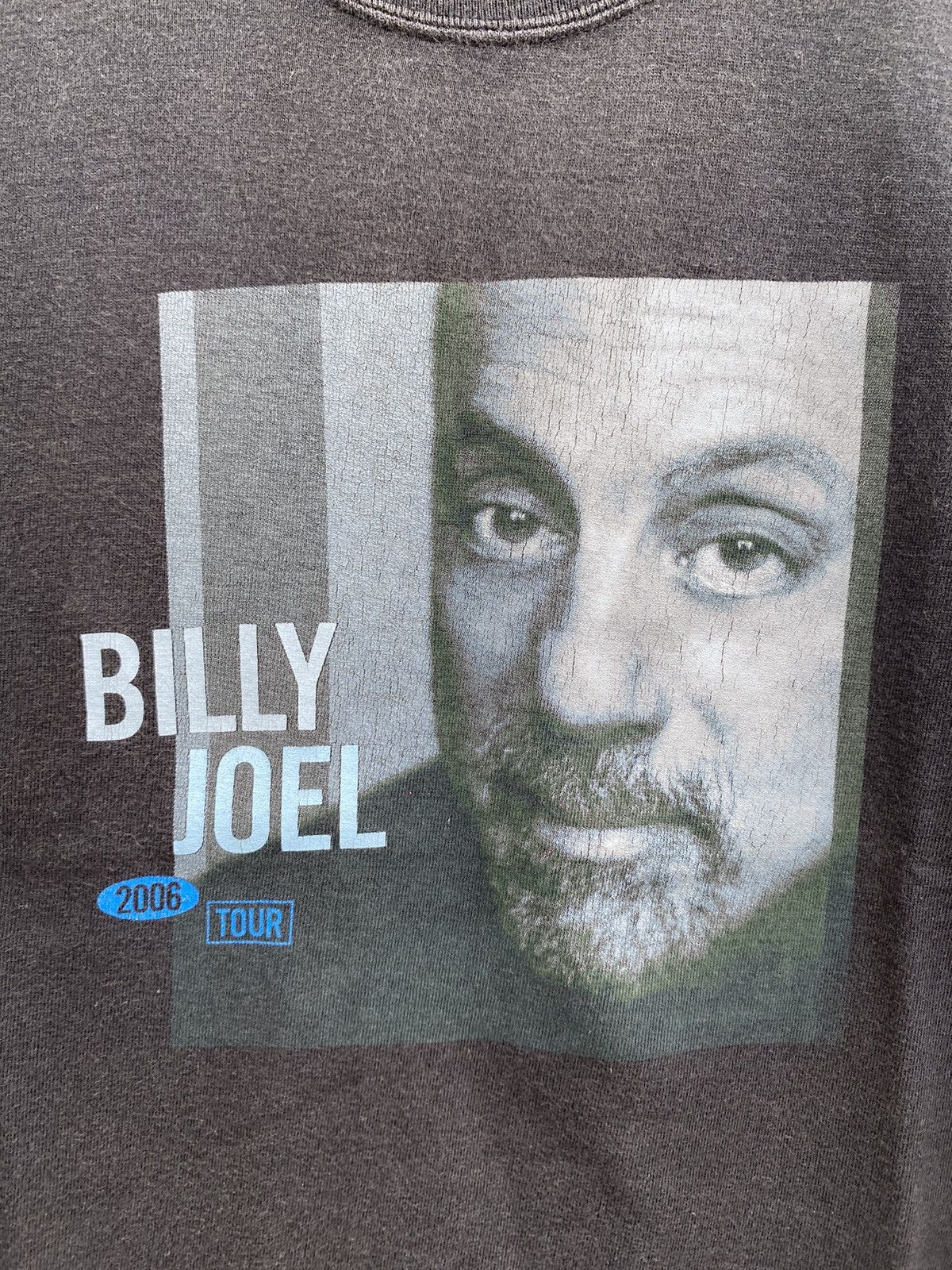 Band Tees Billy Joel 33 % Stereo Long Playing 2006 Tour Size US S / EU 44-46 / 1 - 8 Thumbnail