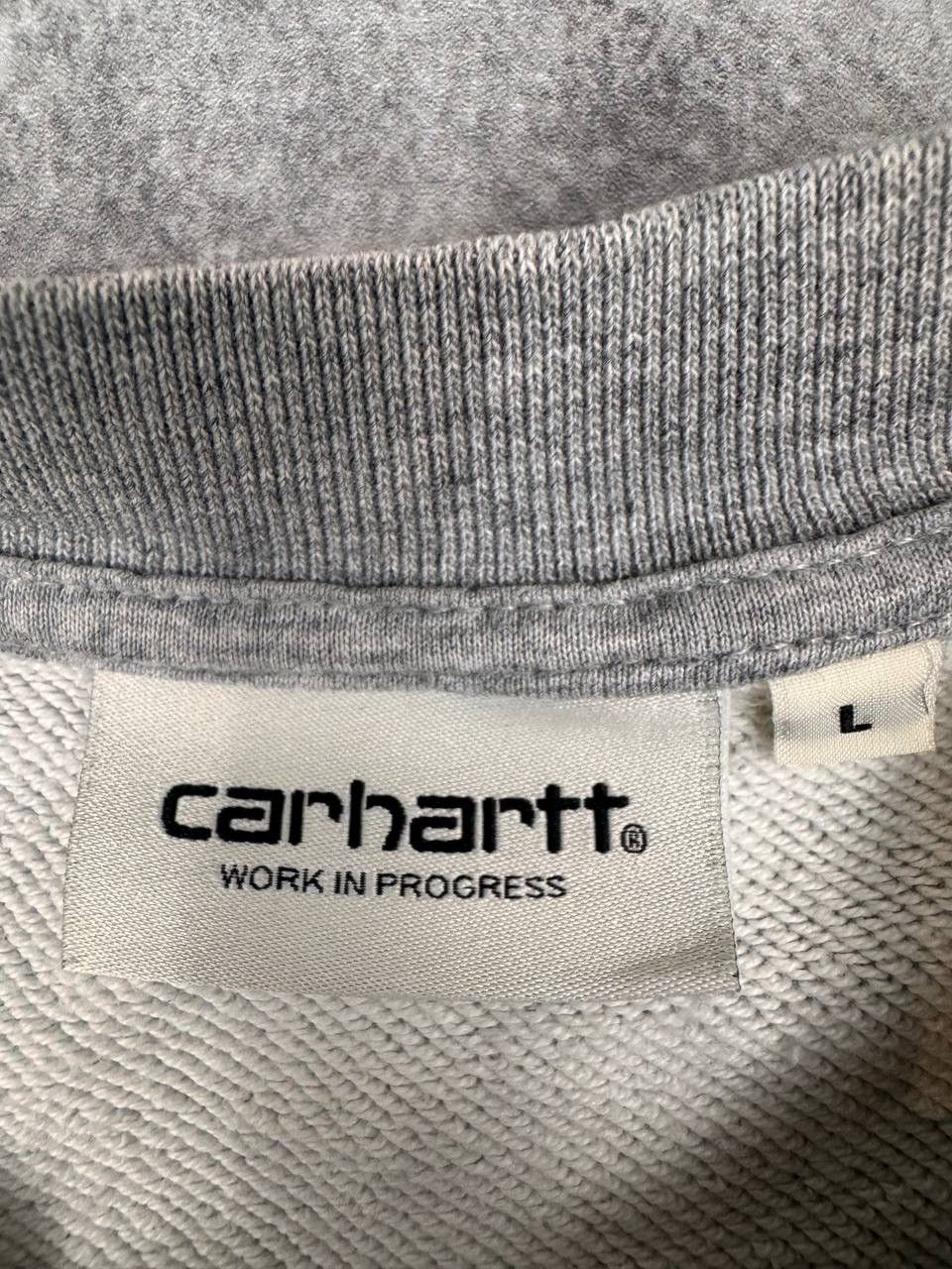 Carhartt Carhartt WIP Typeface Sweatshirt Grey Crewneck Cotton Size US M / EU 48-50 / 2 - 3 Thumbnail