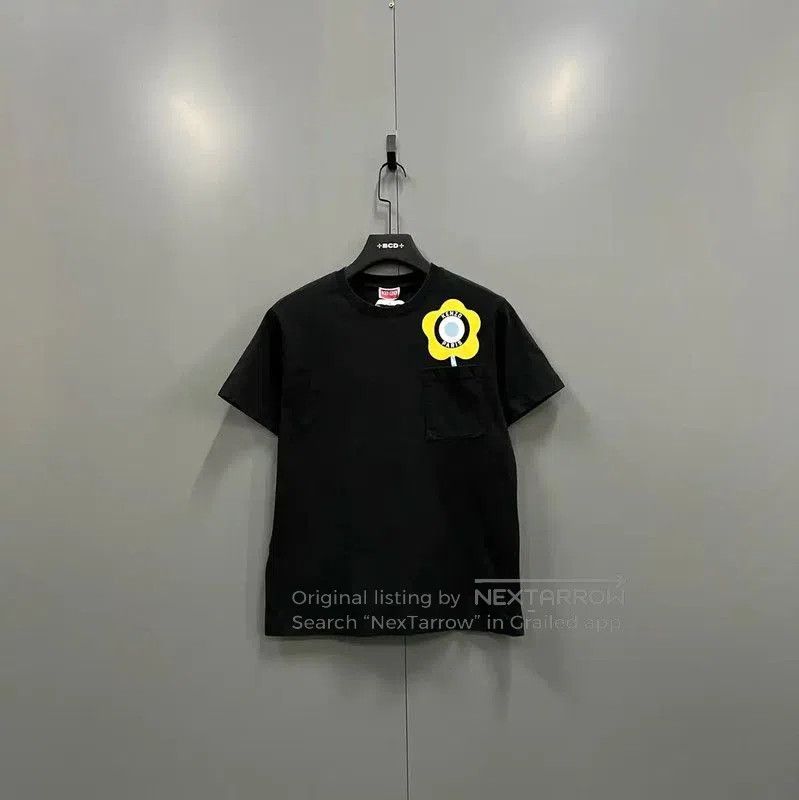 Kenzo KENZO Summer Black Cotton Logo Tee . Size M / US 6-8 / IT 42-44 - 1 Thumbnail