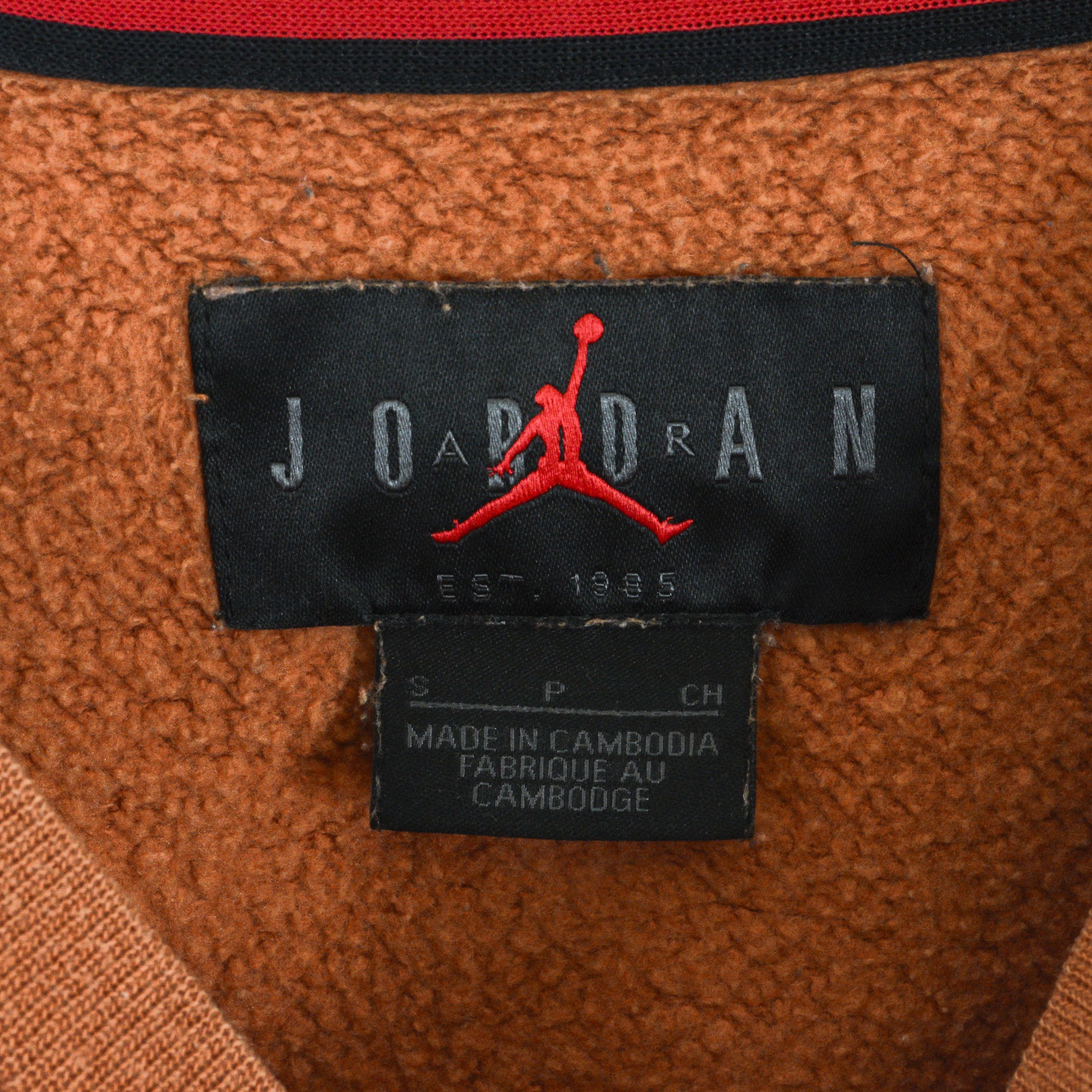 Jordan Brand Mens S Jumper Pullover Sweatshirt Basketball Orange Sports Size US S / EU 44-46 / 1 - 4 Thumbnail