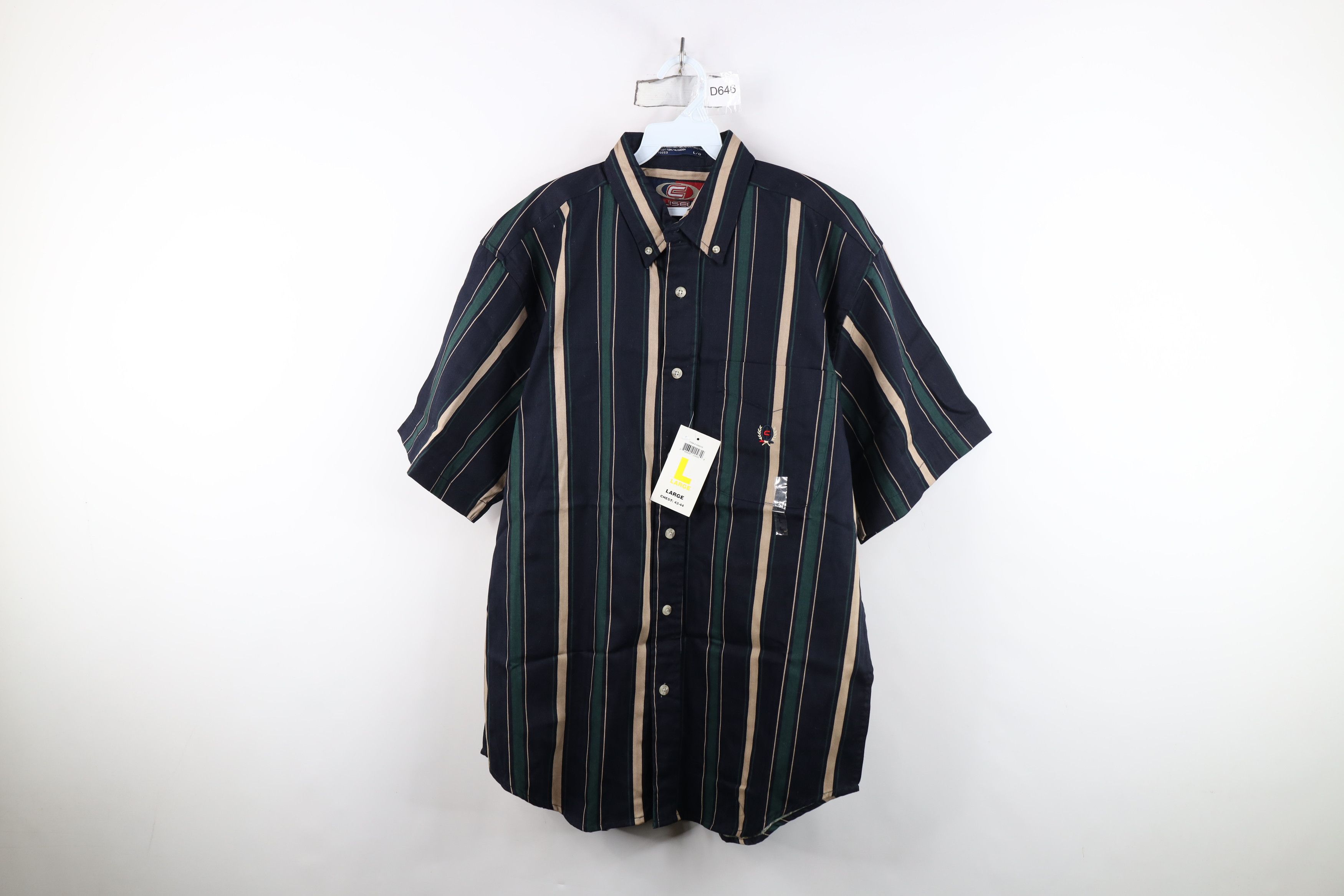 Vintage Deadstock Vintage 90s Y2K Stretwear Baggy Button Down Shirt Size US L / EU 52-54 / 3 - 1 Thumbnail