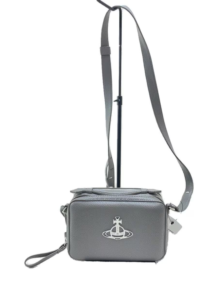 Vivienne Westwood Orb Badge Vegan Leather Shoulder Bag Size ONE SIZE - 1 Thumbnail