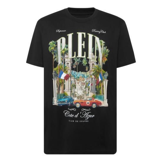 Philipp Plein PHILIPP PLEIN Men T-Shirts MTK8248 PJY002N 02 BLACK Size US M / EU 48-50 / 2 - 1 Thumbnail