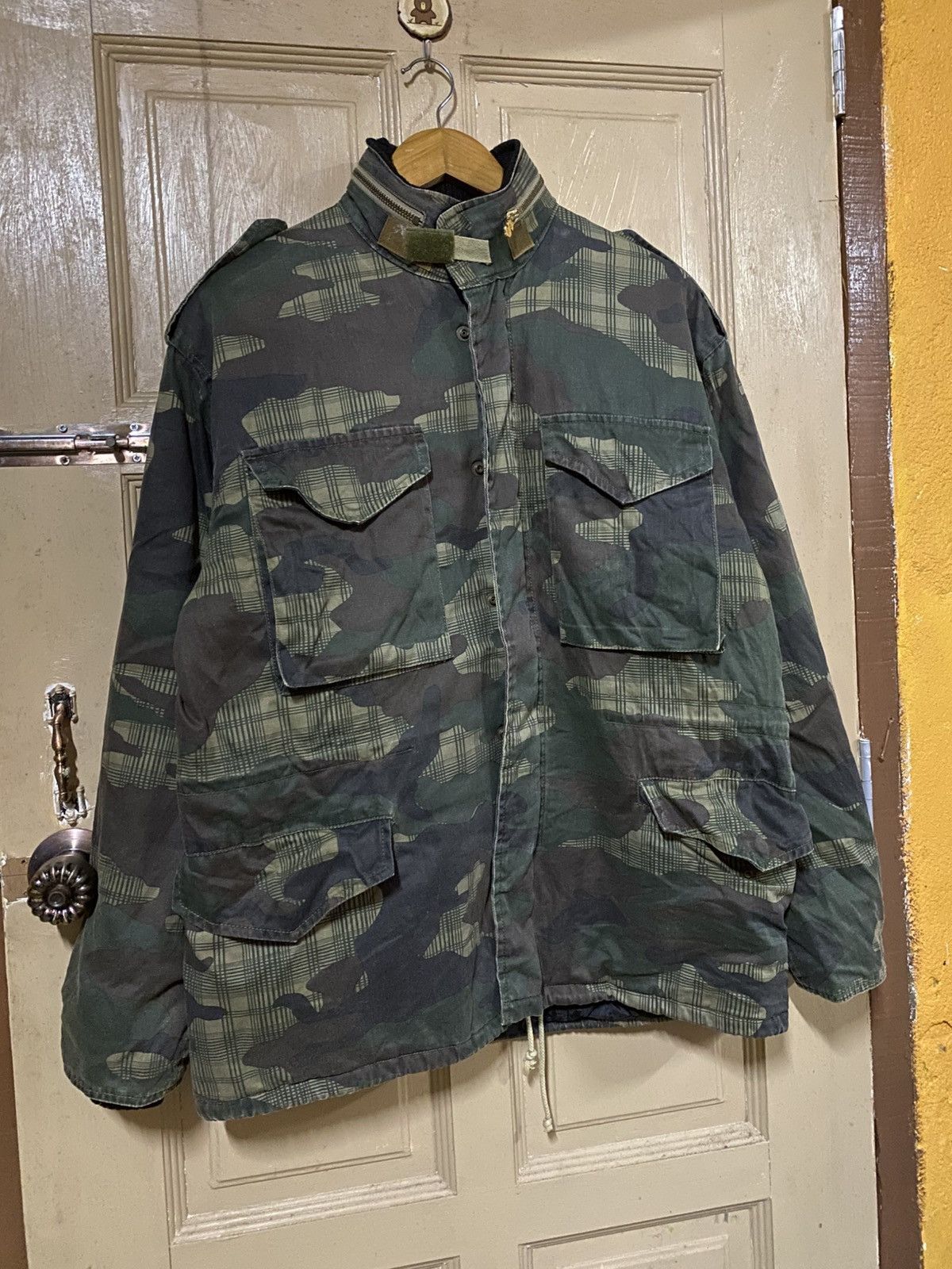 Swagger Vintage 2006 Swagger x Thinsulate Camouflage Military Jacket Size US M / EU 48-50 / 2 - 5 Thumbnail