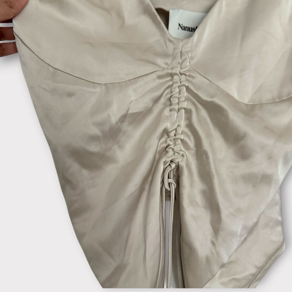 Nanushka Nanushka Klara Top in Creme – Size S Size S / US 4 / IT 40 - 6 Thumbnail