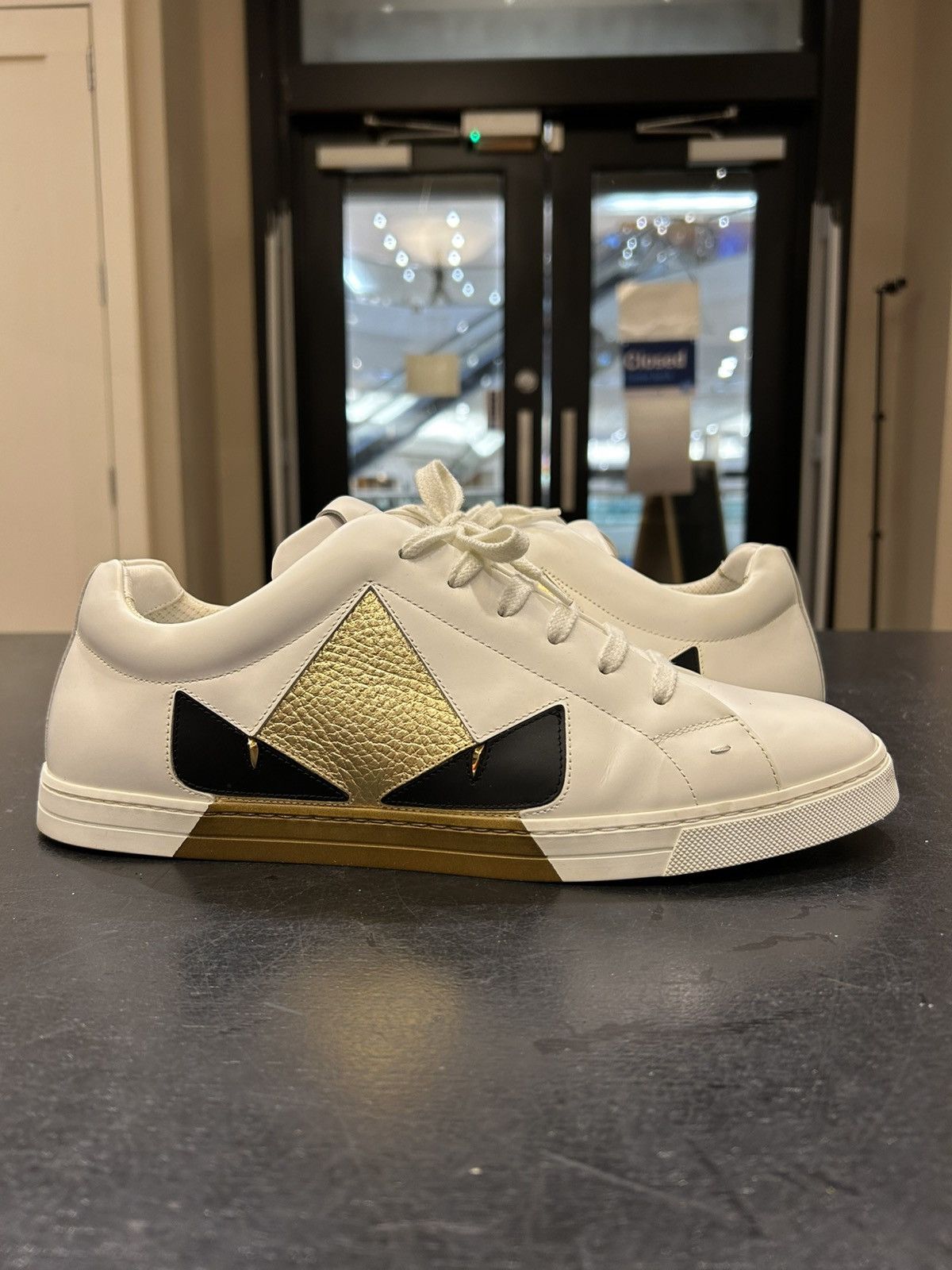 Fendi Monster Low Top Sneakers