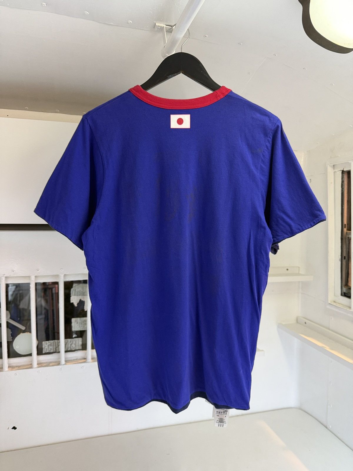 Adidas Vintage JFA 2007 Adidas Reversible T-shirt Size US L / EU 52-54 / 3 - 2 Thumbnail