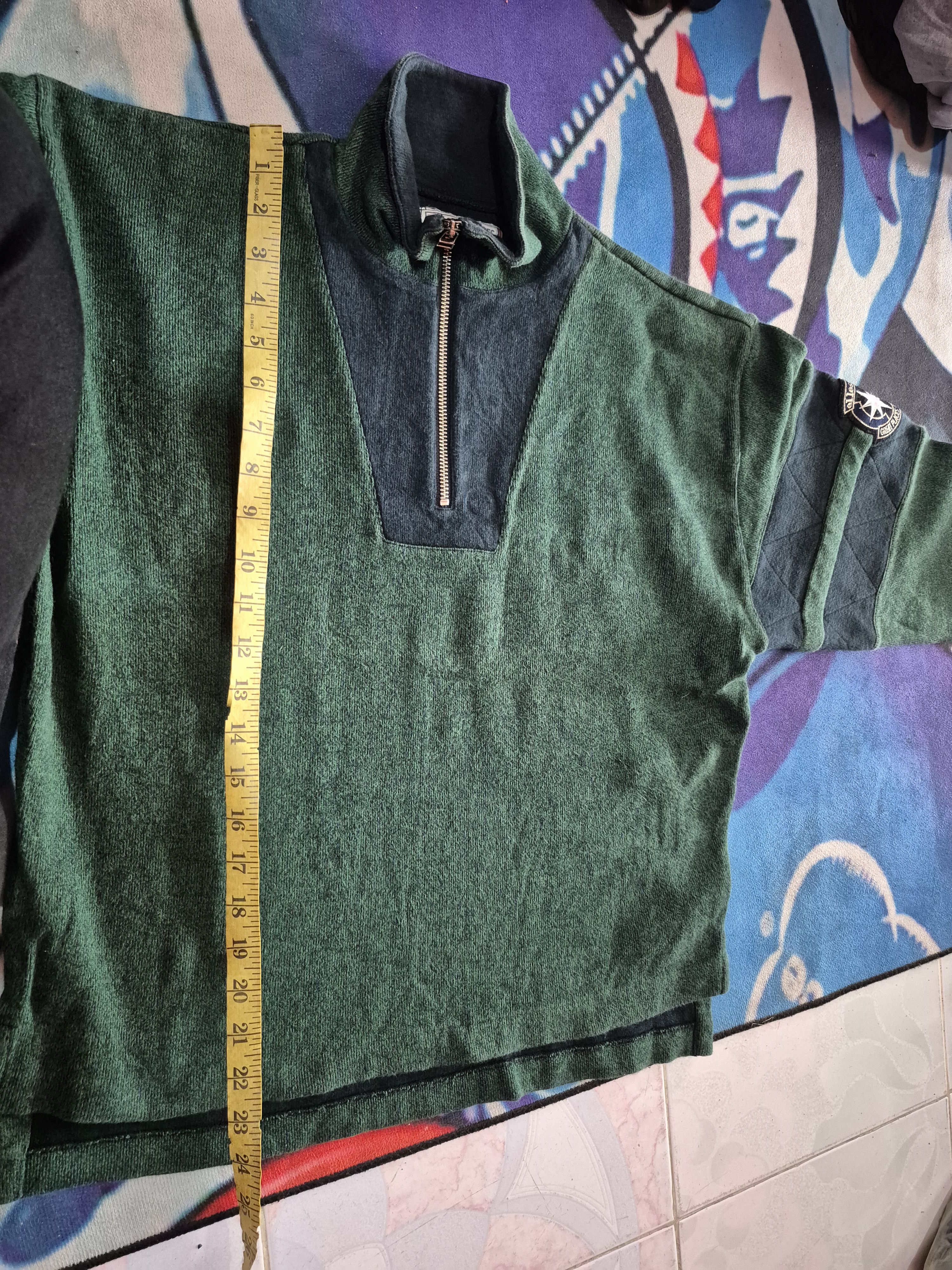 Ellesse × Goldwin 🔥 Vintage 90s Ellesse Ski Half Zipper Sweater Size US M / EU 48-50 / 2 - 11 Thumbnail