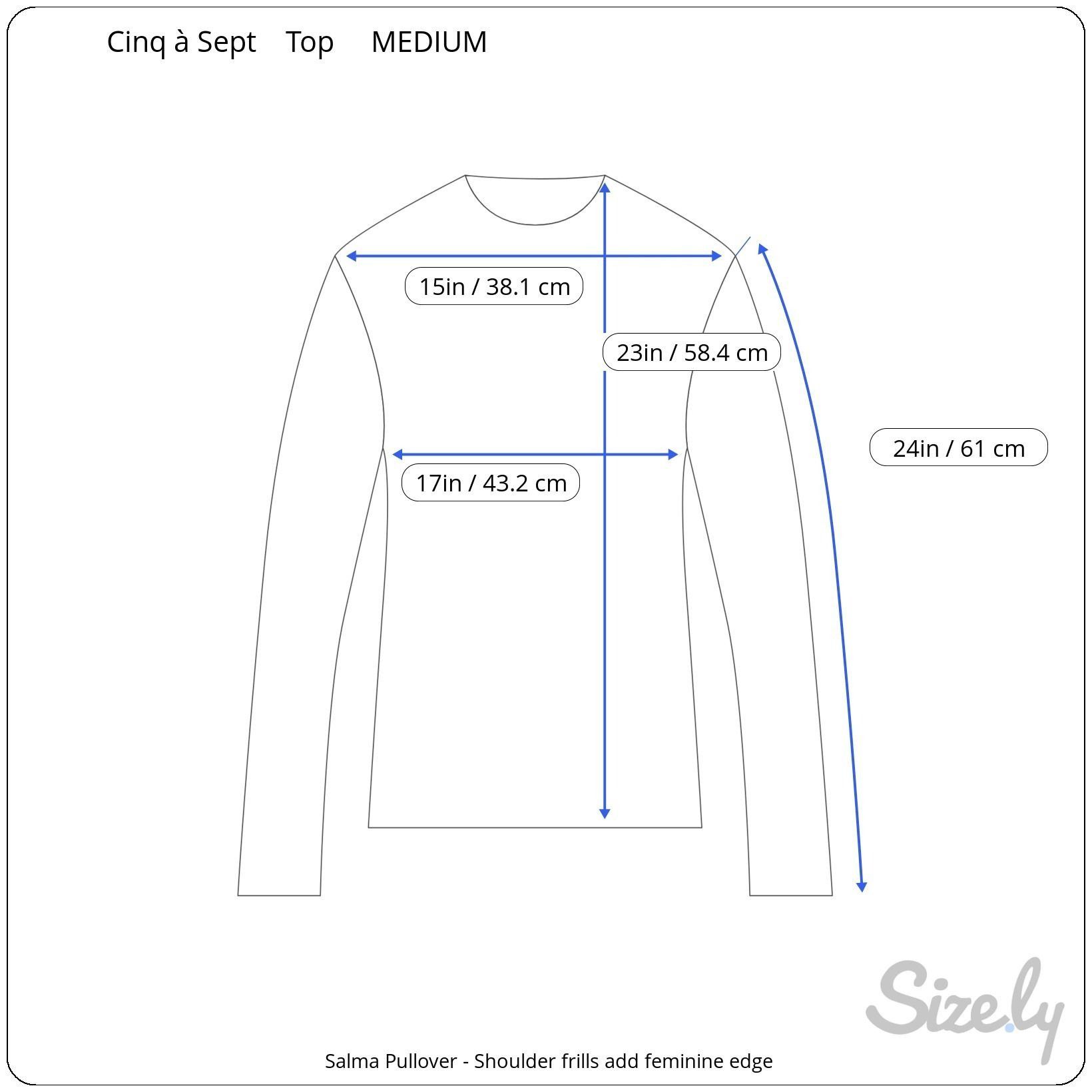 Cinq a Sept Cinq À Sept Salma Pullover Medium Knit Sweater Size M / US 6-8 / IT 42-44 - 5 Thumbnail