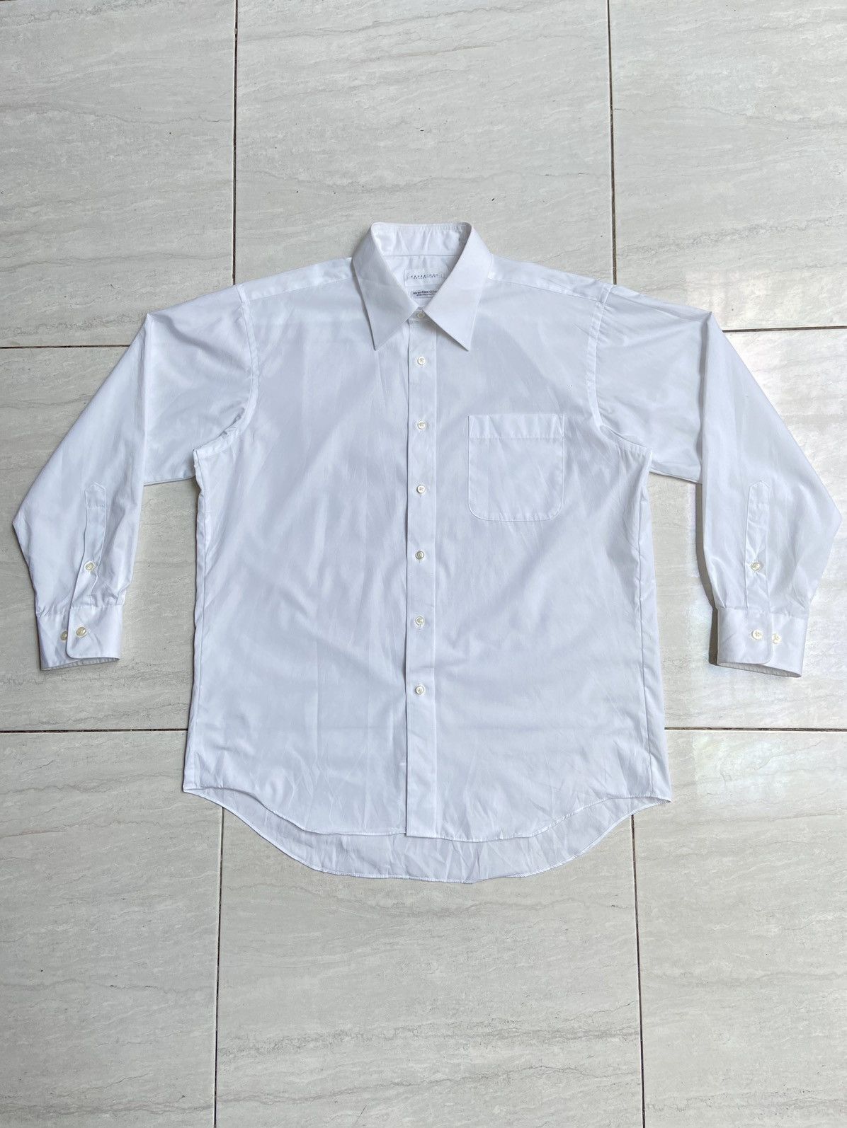 Japanese Brand × Kansai Yamamoto × Seditionaries KANSAI MAN Micro Fiber Cloth White Shirt Size US L / EU 52-54 / 3 - 6 Thumbnail