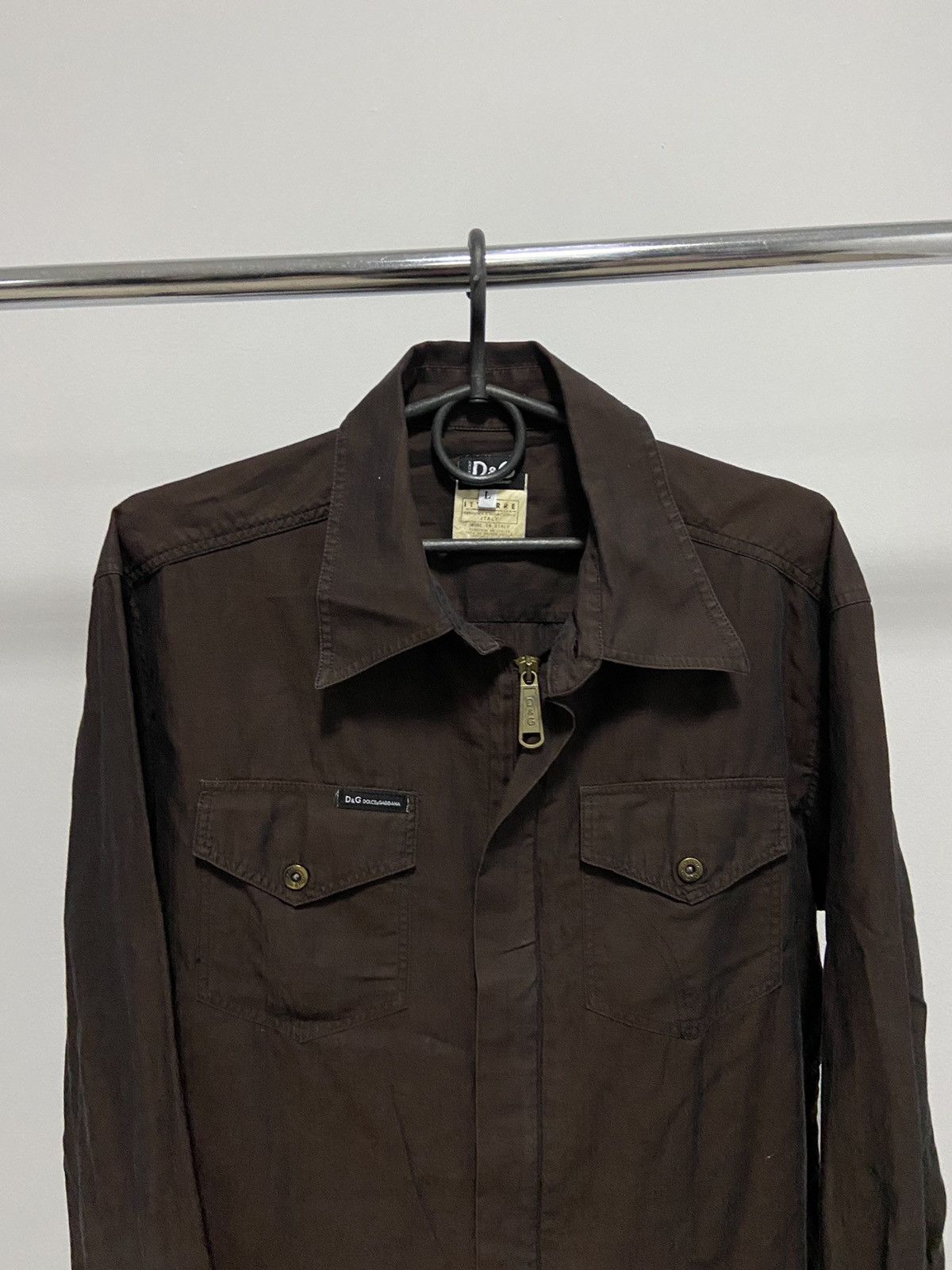 Dolce & Gabbana Dolce gabbana shirts zip vintage metal logo Size US L / EU 52-54 / 3 - 2 Thumbnail