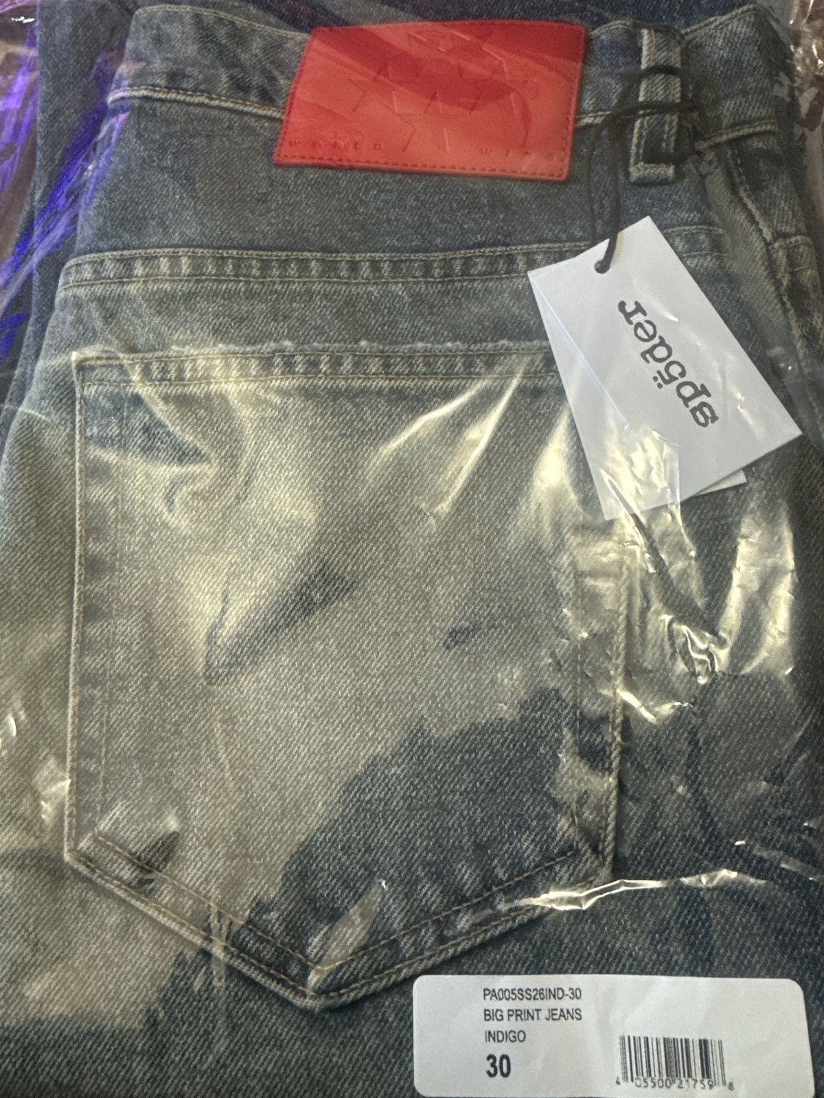 Sp5der Sp5der Multi Print Studded Denim Size US 30 / EU 46 - 2 Thumbnail
