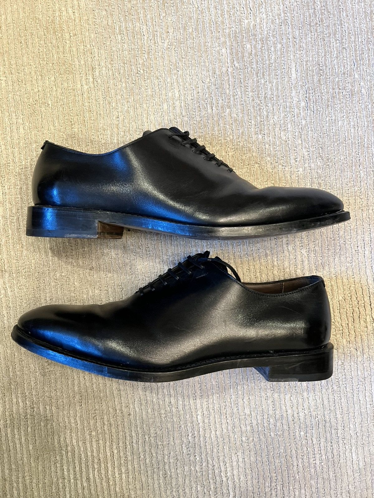 Salvatore Ferragamo Ferragamo Tramezza plain toe Oxford Black 8.5EE (9.5US) Size US 9.5 / EU 42-43 - 4 Thumbnail