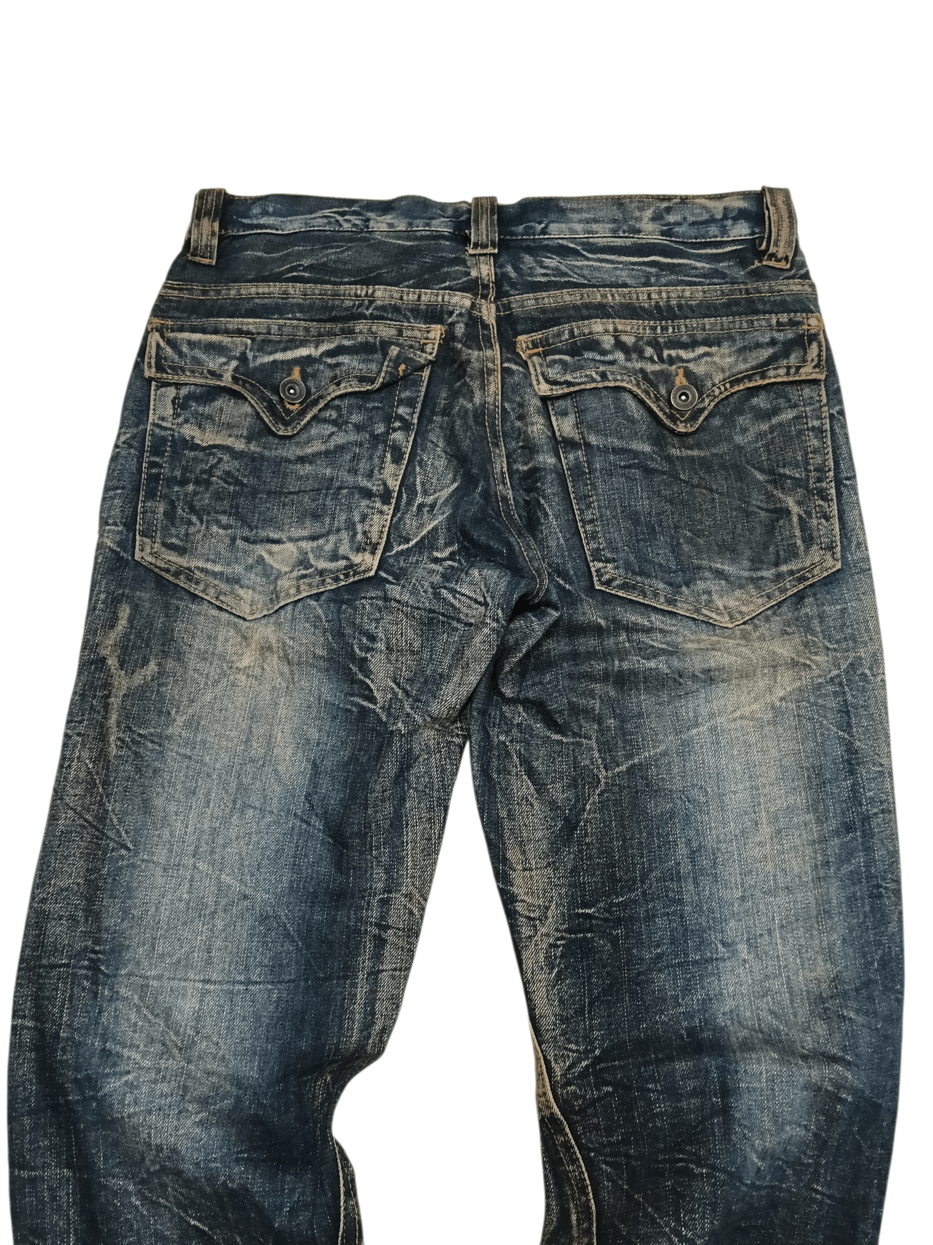 Seditionaries 💥 Nylous Clothing Mudwash Flared Denim 💥 Size US 33 - 9 Thumbnail