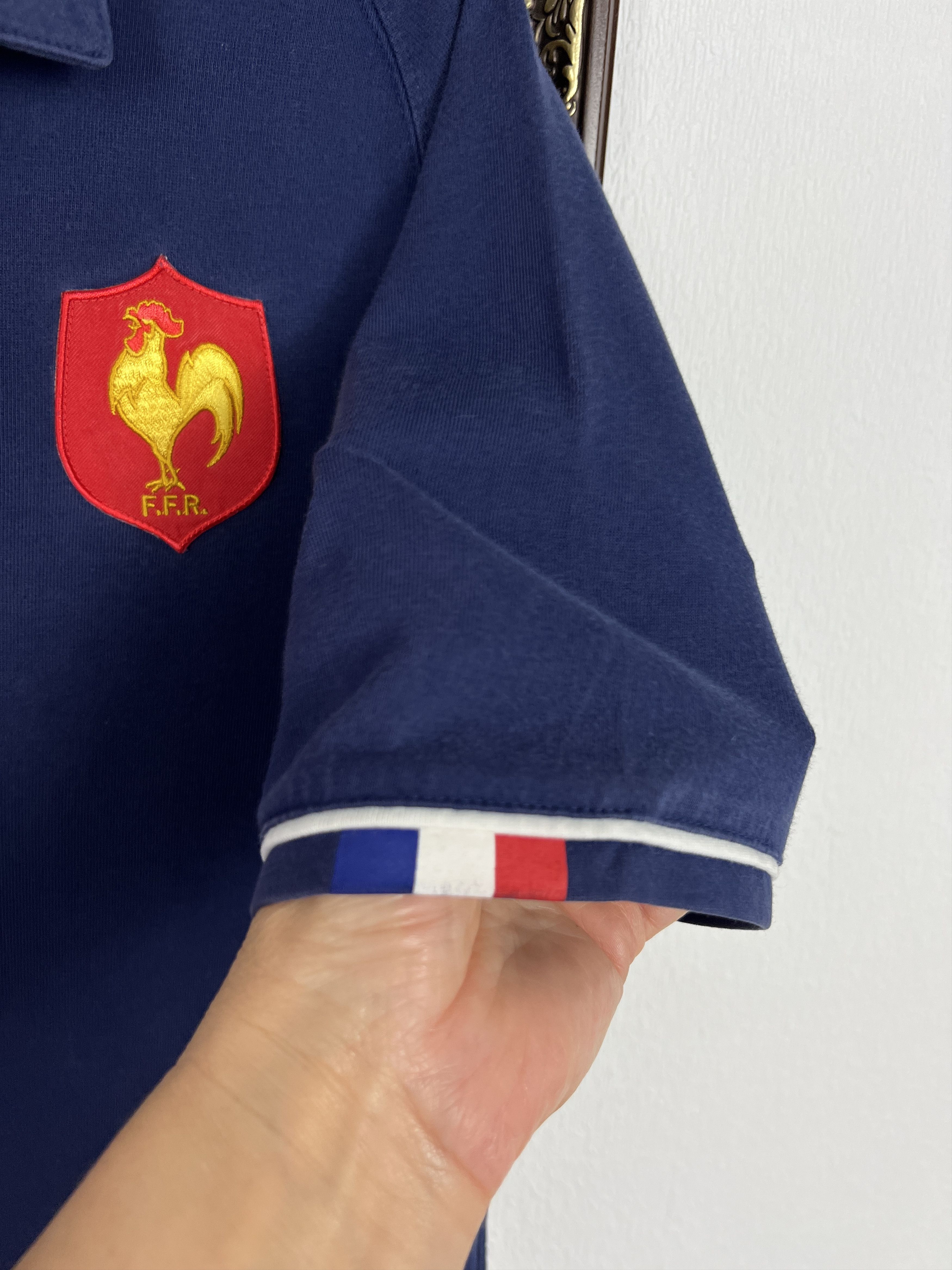 Nike Vintage Nike France Rugby Jersey National Polo Tee Hype Size US M / EU 48-50 / 2 - 4 Thumbnail