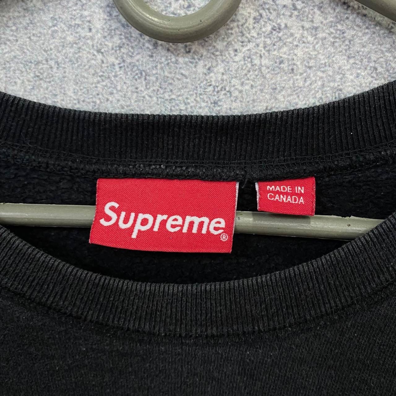 Supreme Supreme Men’s Sweatshirt Crew Neck Big Logo Size M Size US M / EU 48-50 / 2 - 12 Thumbnail