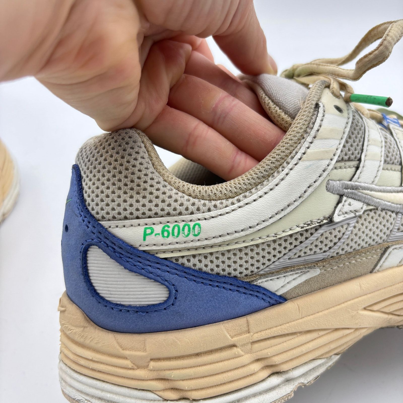 Nike Nike P-6000 Athletic Department Coconut Milk Blue Shoes 10 Size US 10 / EU 43 - 10 Thumbnail