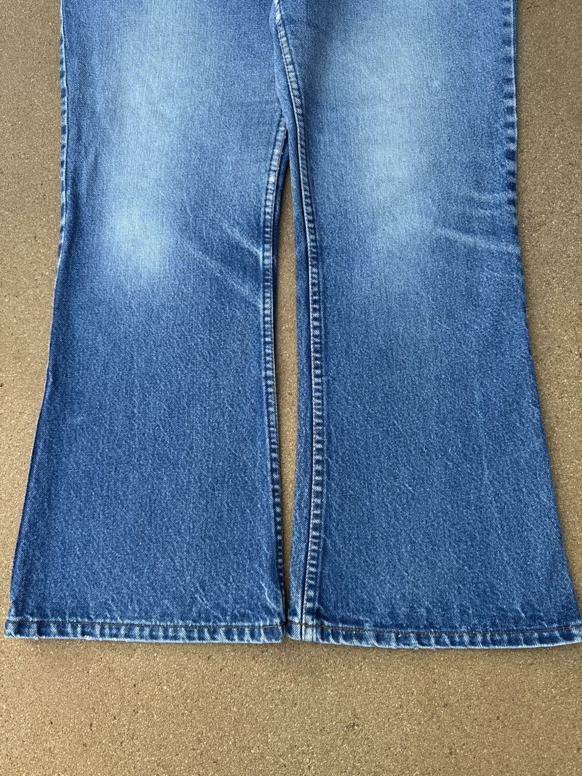 Levi's Vtg 80’s Levi’s 646 Orange Tab Bellbottom Flare Jeans 34x28 Size US 34 / EU 50 - 3 Thumbnail