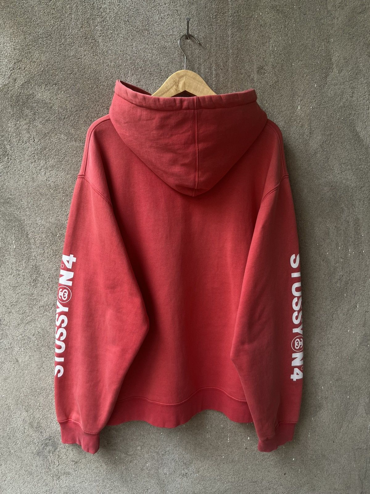 Stussy Vintage stussy hoodie N4 Size US XL / EU 56 / 4 - 2 Thumbnail