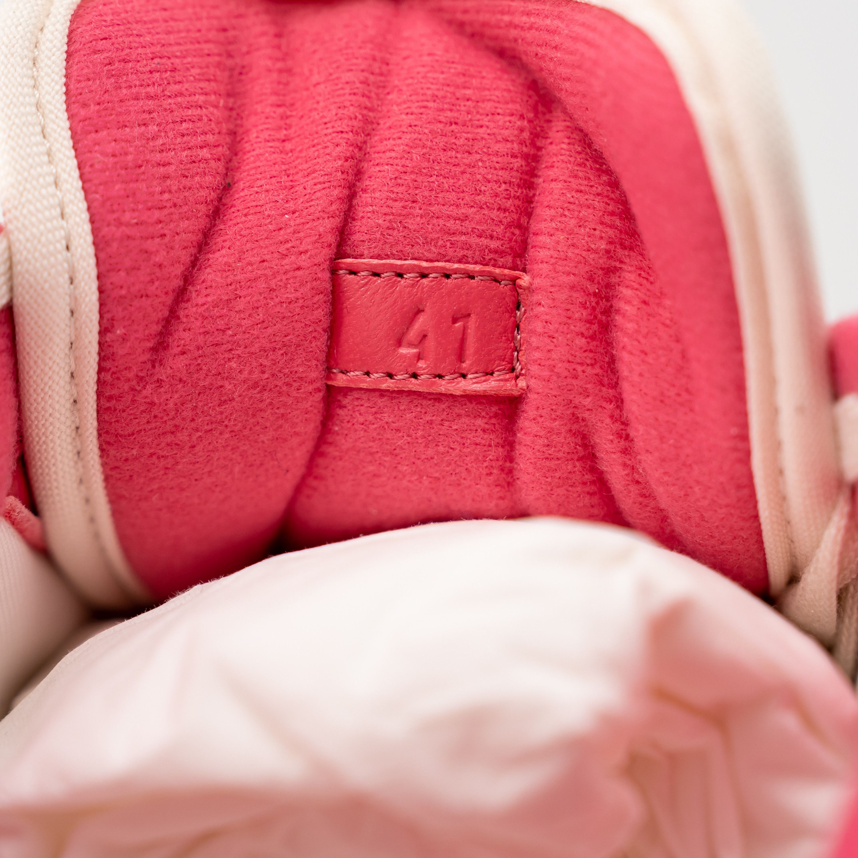 Gucci 41G - Gucci Mac 80 Pink White Sneakers Leather Size US 11 / IT 41 - 9 Thumbnail