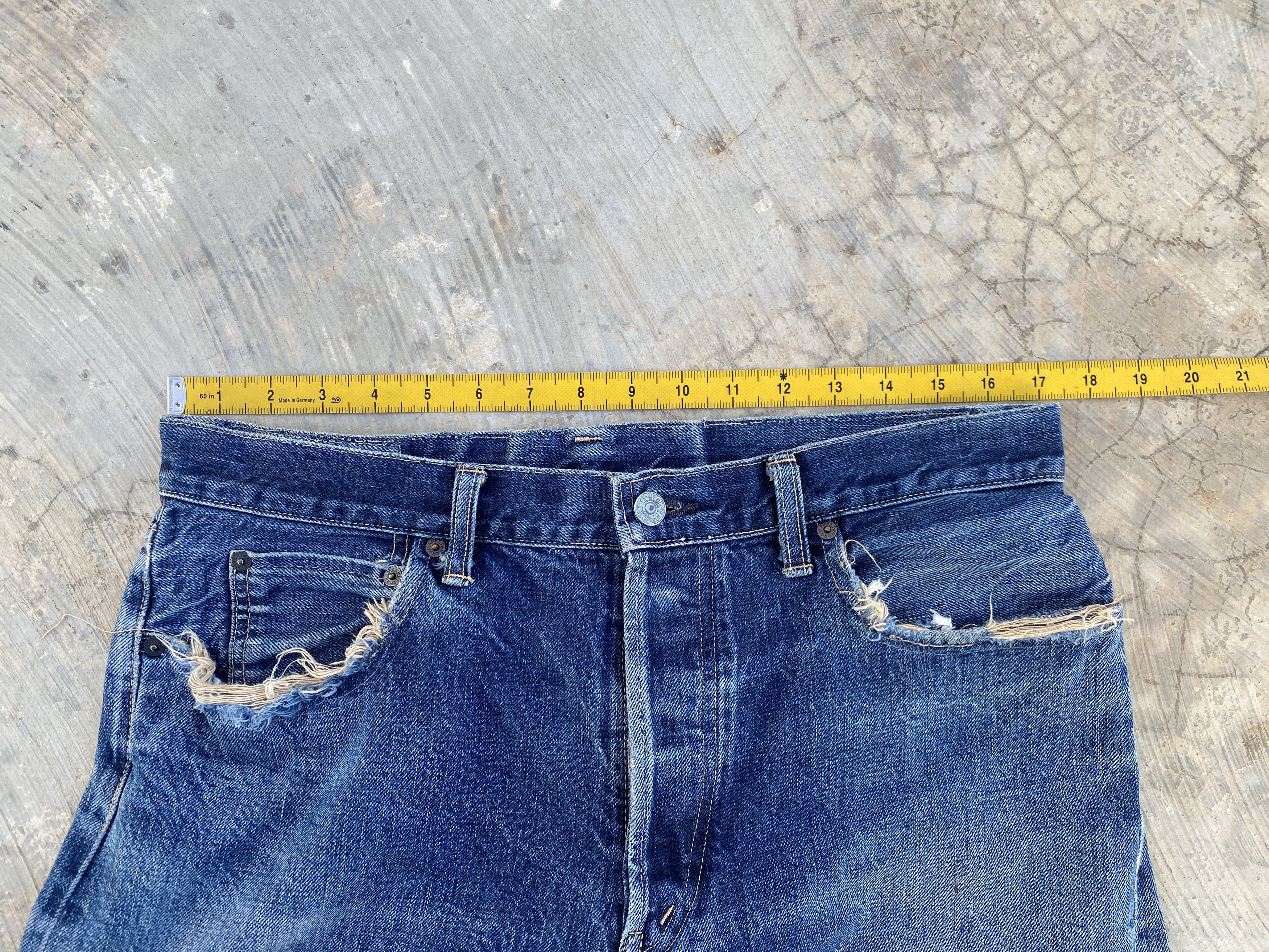 Blue Blue Japan Blue Blue by Hollywood Ranch Market Selvedge Jeans Size US 34 / EU 50 - 13 Thumbnail