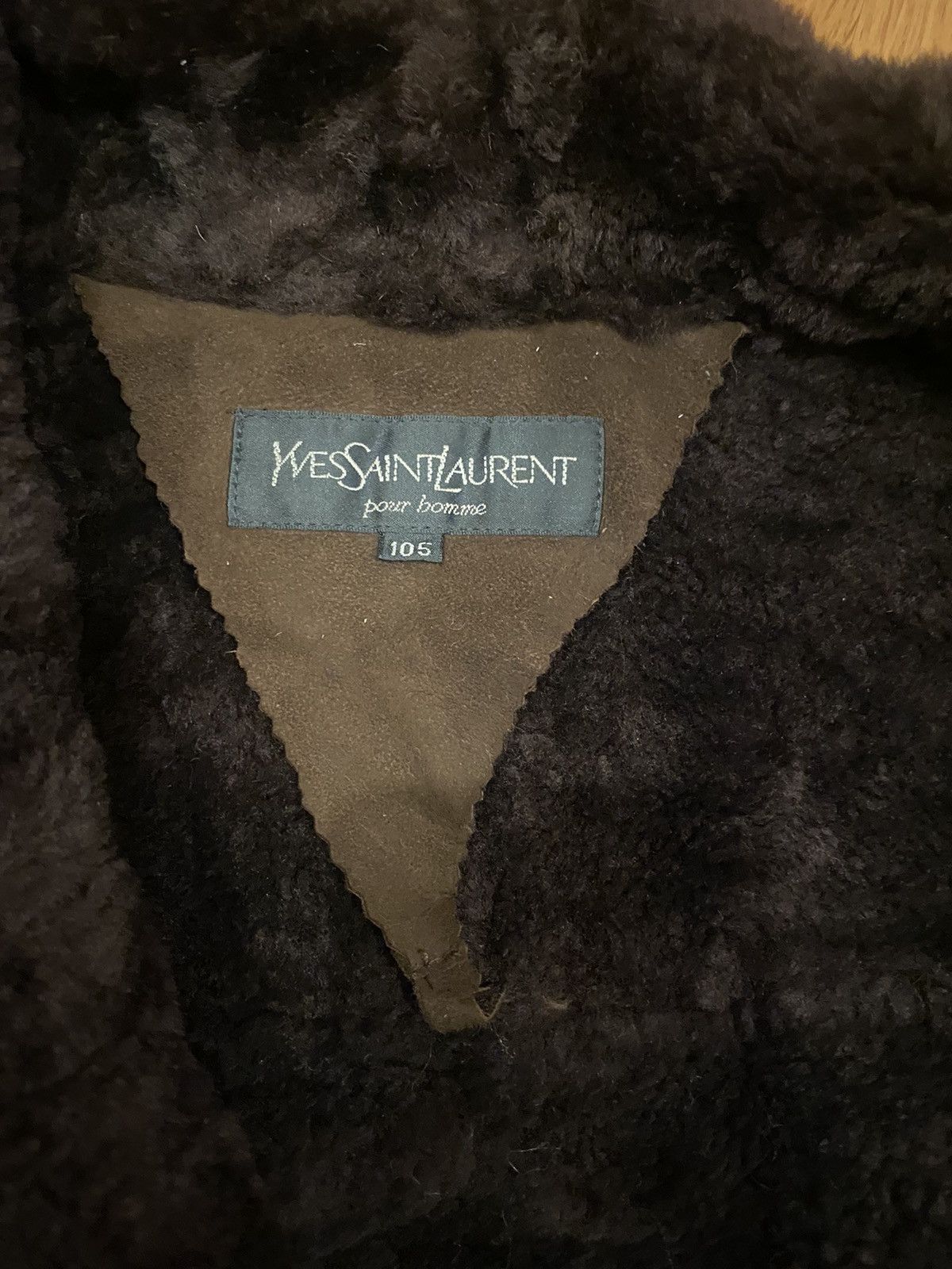 Yves Saint Laurent 90s Yves Saint Laurent Fur Leather Jacket Size US XL / EU 56 / 4 - 6 Thumbnail