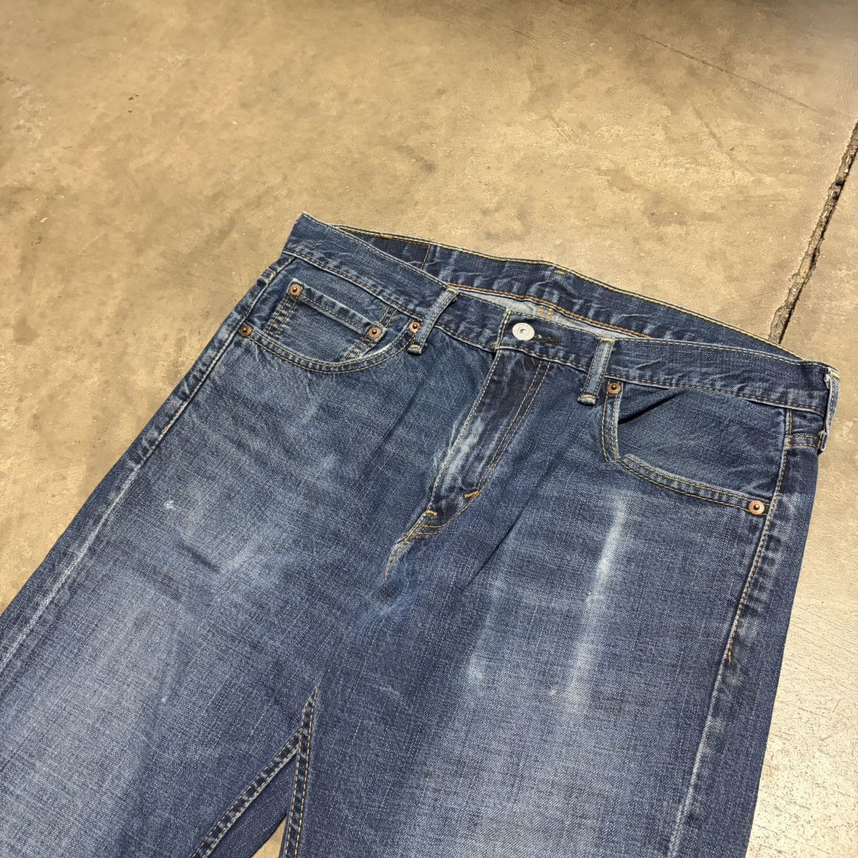 Levi's Vintage Levis 527 Low Rise Bootcut Denim Jeans Grunge Punk Size US 30 / EU 46 - 7 Thumbnail
