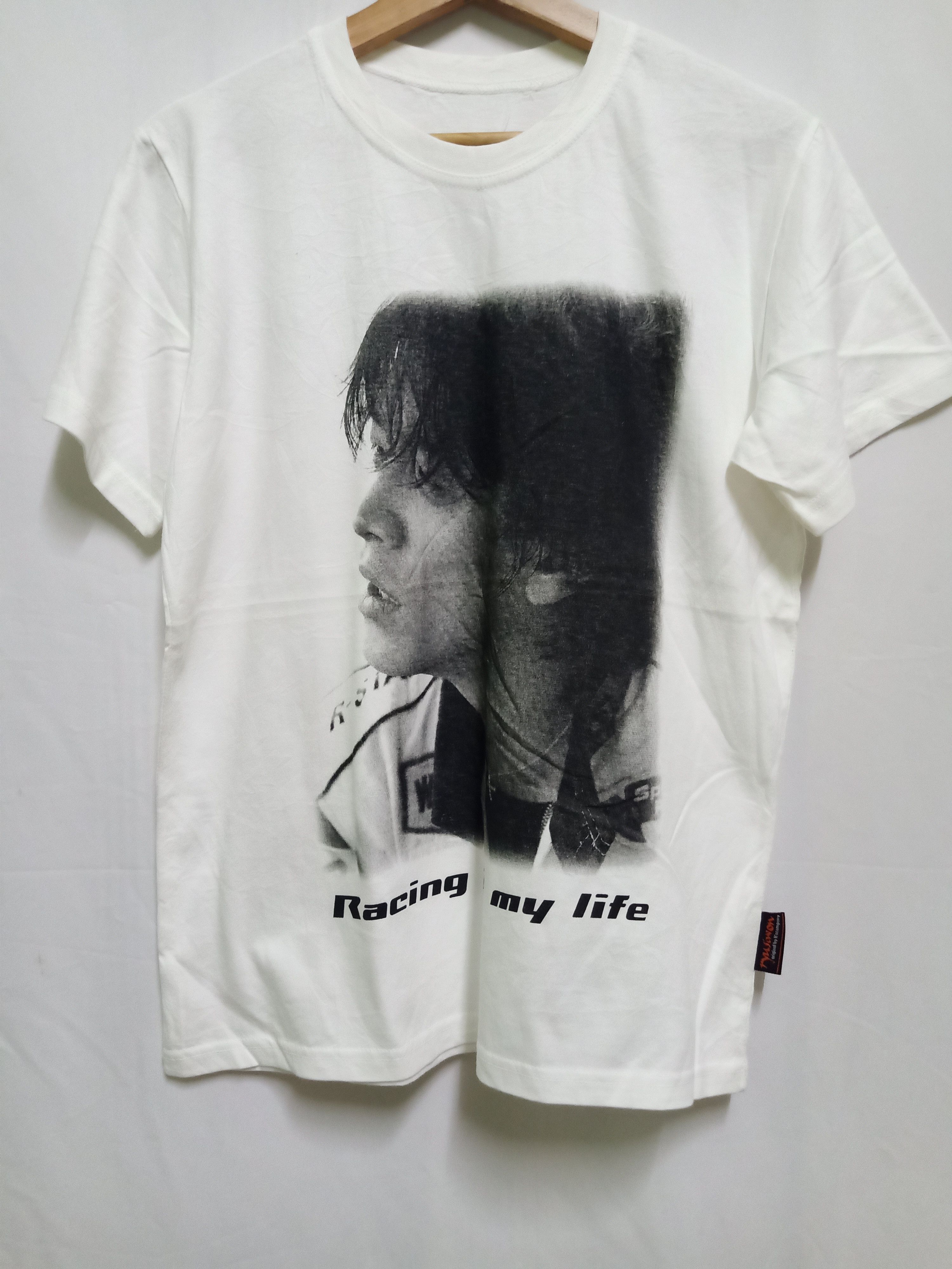 Vintage Vintage 2000s Ryu Siwon Racing "Racing Is My Life" Tee Size US M / EU 48-50 / 2 - 1 Thumbnail