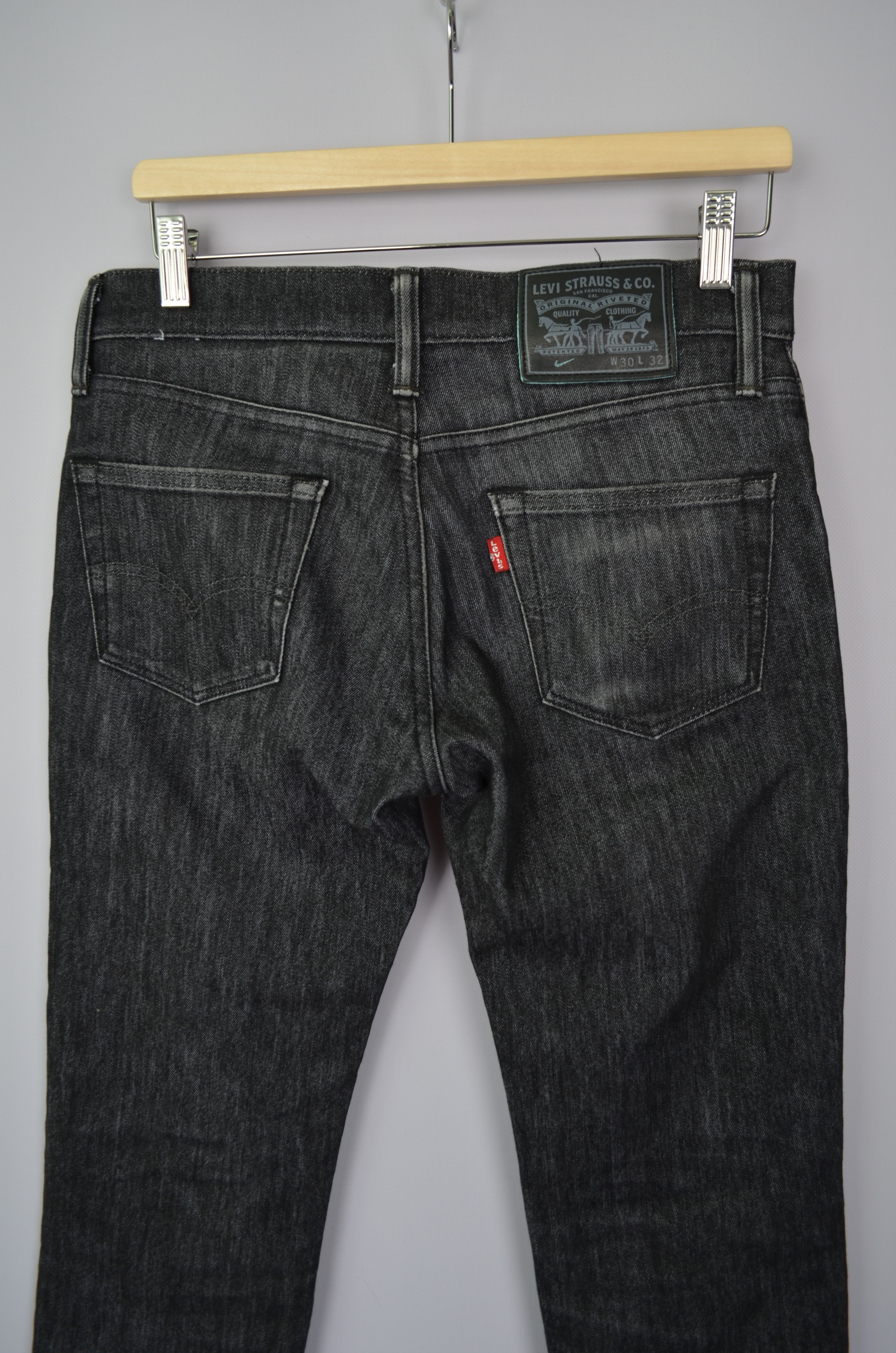 Levi's × Nike Levi's x Nike SB Skateboarding 511 Denim Jeans 30x30 Dark Size US 30 / EU 46 - 7 Thumbnail